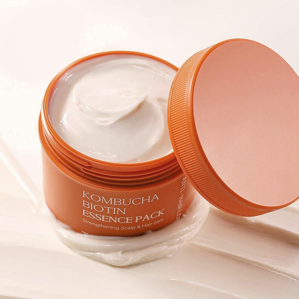 Маска для волосся Trimay Kombucha Biotin Anti-hair Loss Essence 180 млфото5