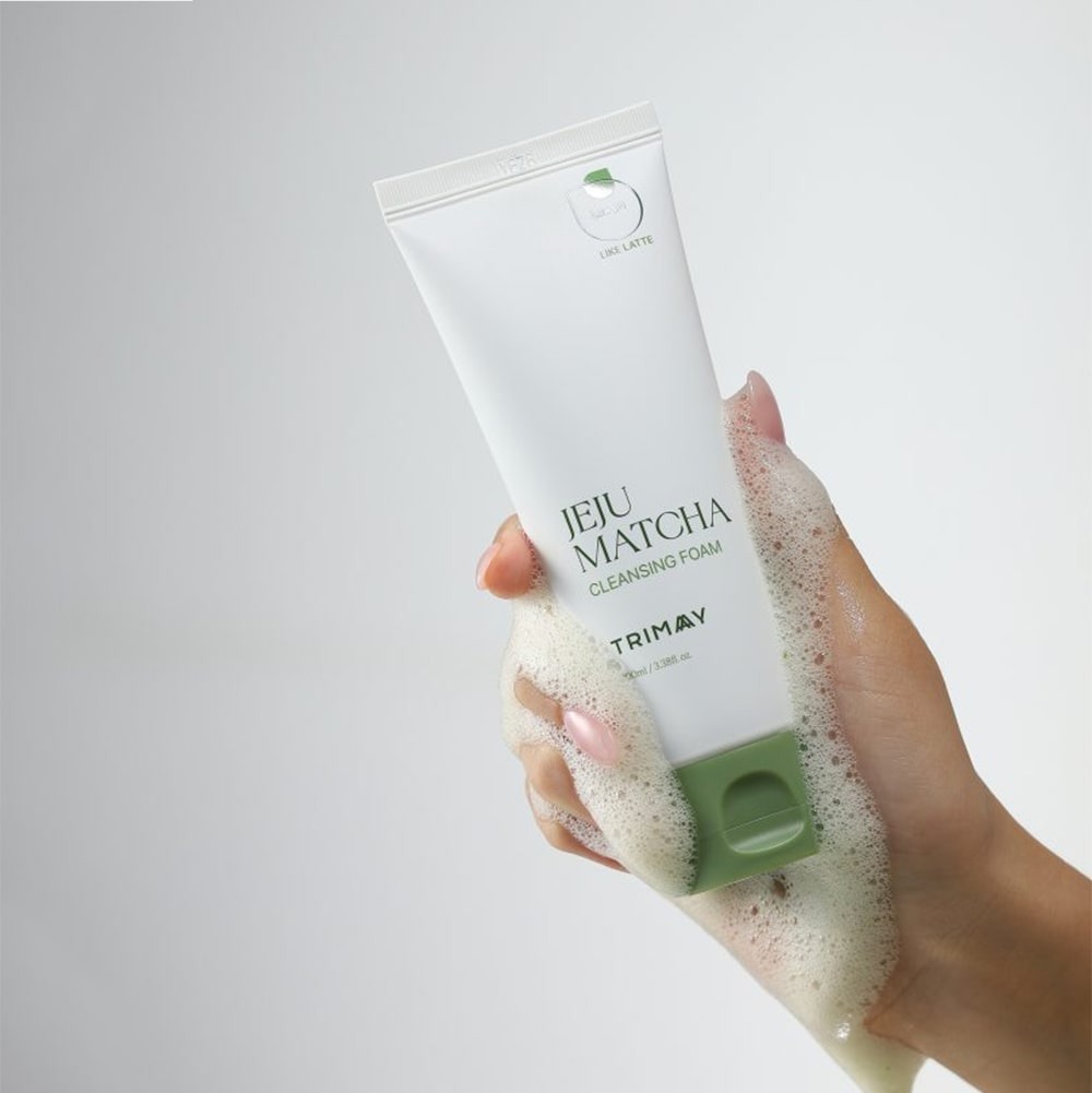 Пінка для вмивання Trimay Jeju Matcha Low Ph 100 млфото4
