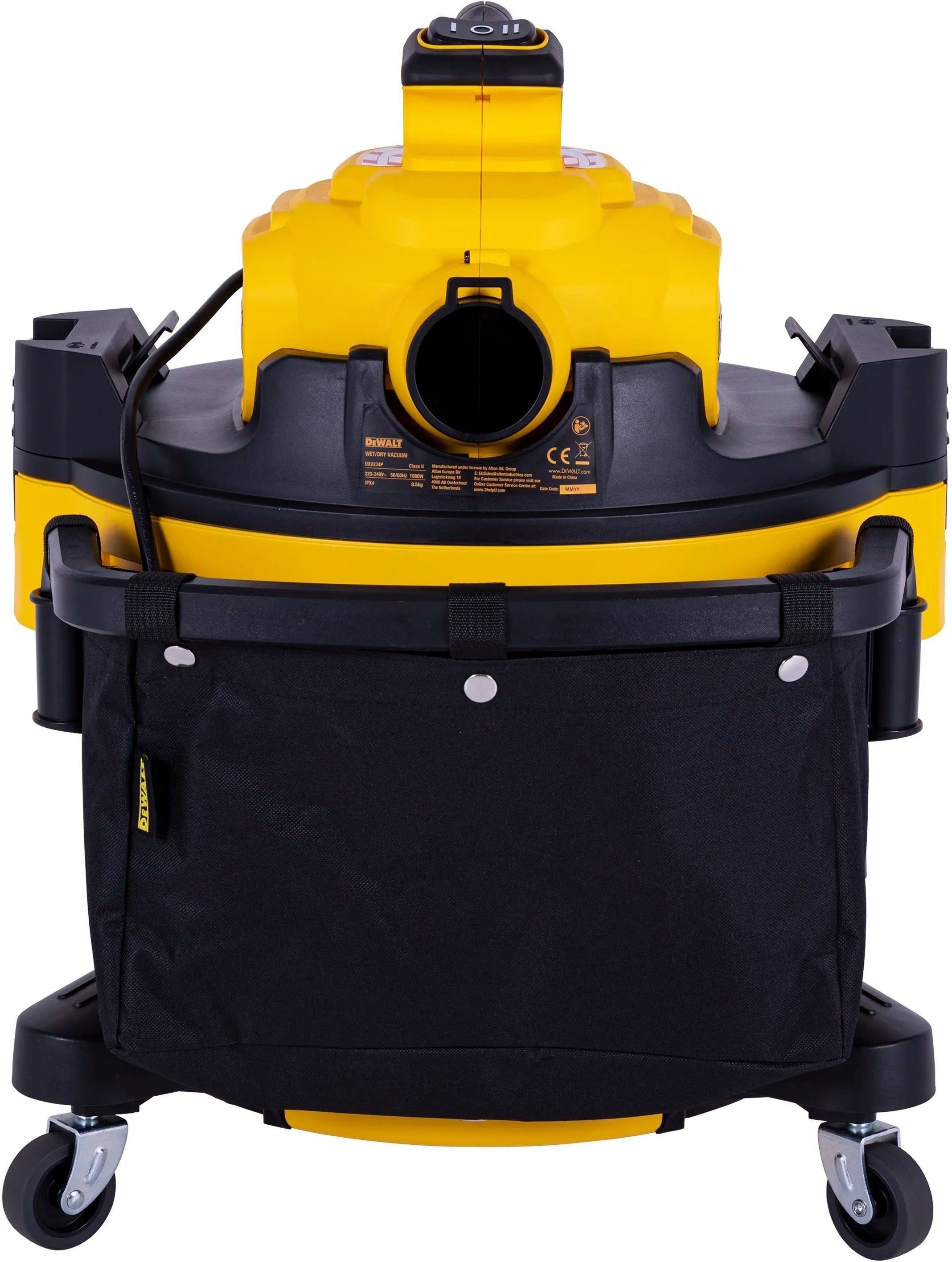 Пылесос-воздуходувка DeWalt 1080Вт 12.5кПа (DXV234P) фото 6