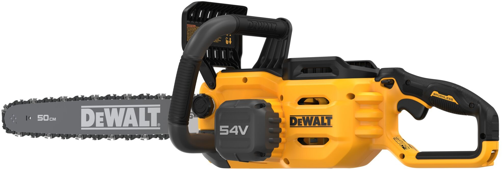 Пила цепная аккумуляторная DeWalt 54В XR FLEXVOLT шина 50см (без АКБ и ЗУ), (DCMCS575N) фото 