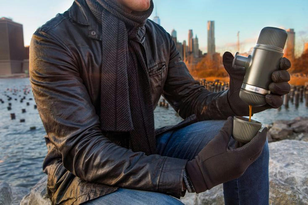 Еспресо-кавоварка портативна Nanopresso Grey (WNANOGR)фото8