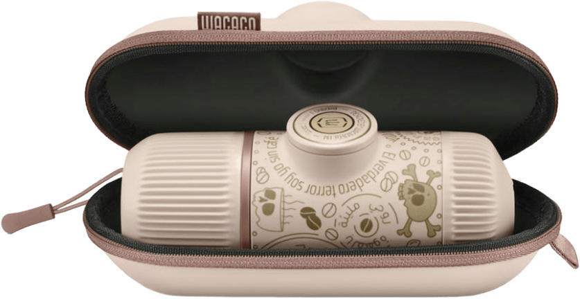 Эспрессо-кофеварка портативная Wacaco Nanopresso с чехлом Розовая (WNANOPINK) фото 2