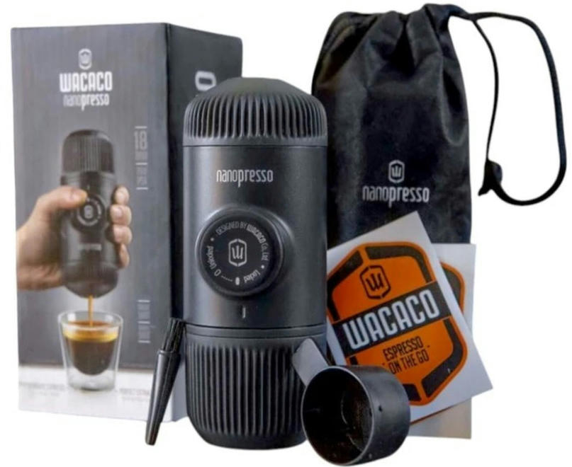 Еспресо-кавоварка портативна Wacaco Nanopresso+ з адаптером для капсули (WNANONS)фото5