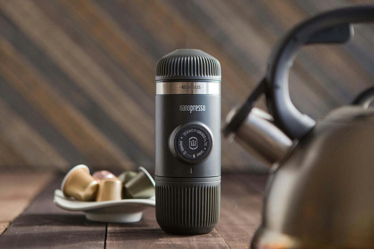 Еспресо-кавоварка портативна Wacaco Nanopresso+ з адаптером для капсули (WNANONS)фото7