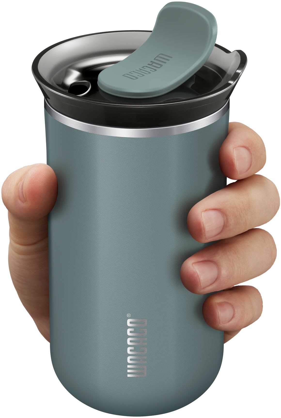 Термокухоль Wacaco Octaroma Grande Блакитний 435 мл (WOCT435BLU)фото3