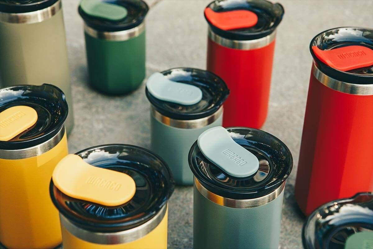 Термокружка Wacaco Octaroma Lungo 300 мл, Красная (WOCT300RED) фото 6