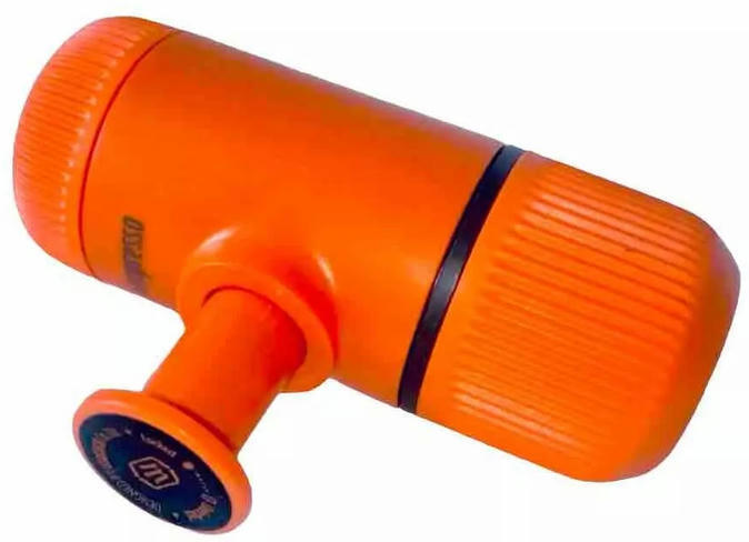 Портативная эспрессо-кофеварка Wacaco Nanopresso оранжевая (WNANOORNG) фото 2