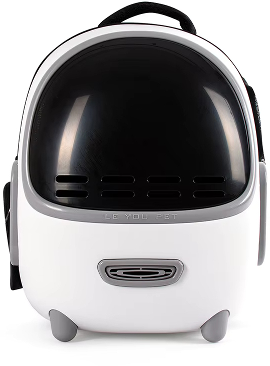 Рюкзак-переноска для кошек Lapka Белый фото 2