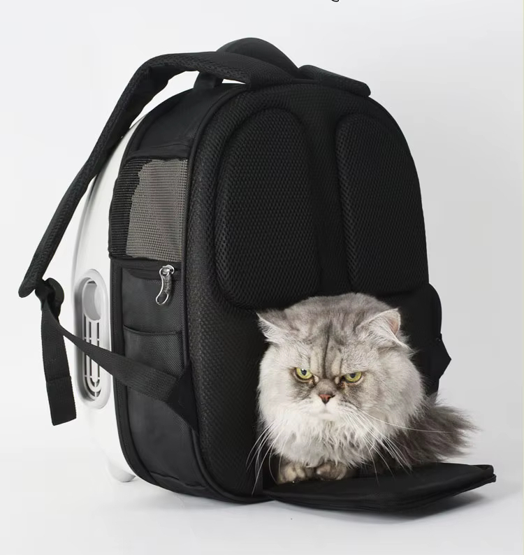 Рюкзак-переноска для кошек Lapka Белый фото 8