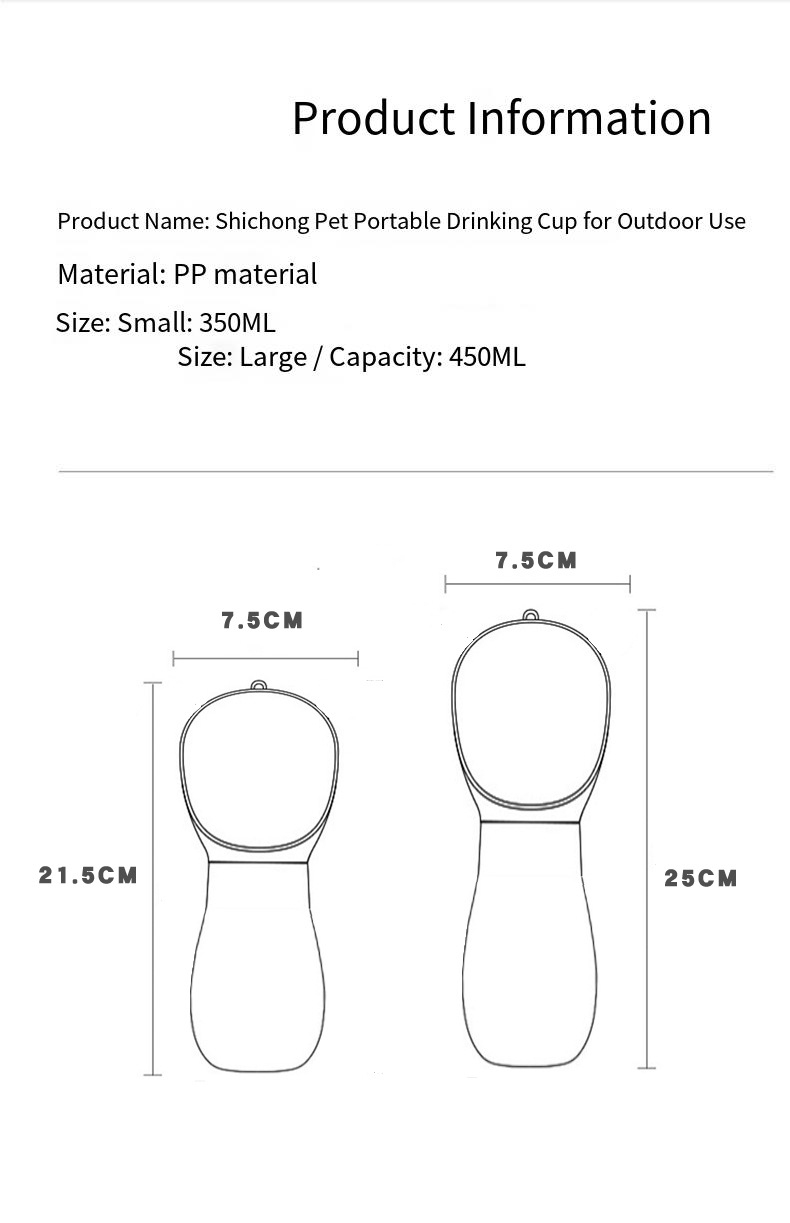 Переносная поилка Lapka Голубая фото 4