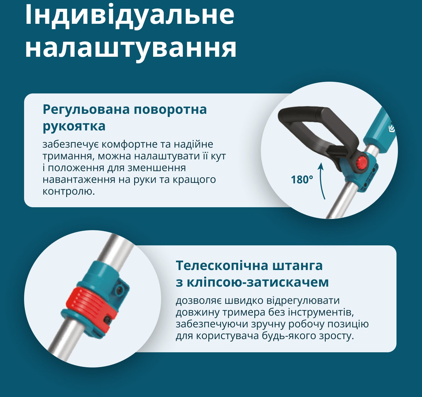 Тример садовий акумуляторний Konner&amp;Sohnen KS CST-20V 20В (без АКБ та ЗП), (KSCST-20V)фото