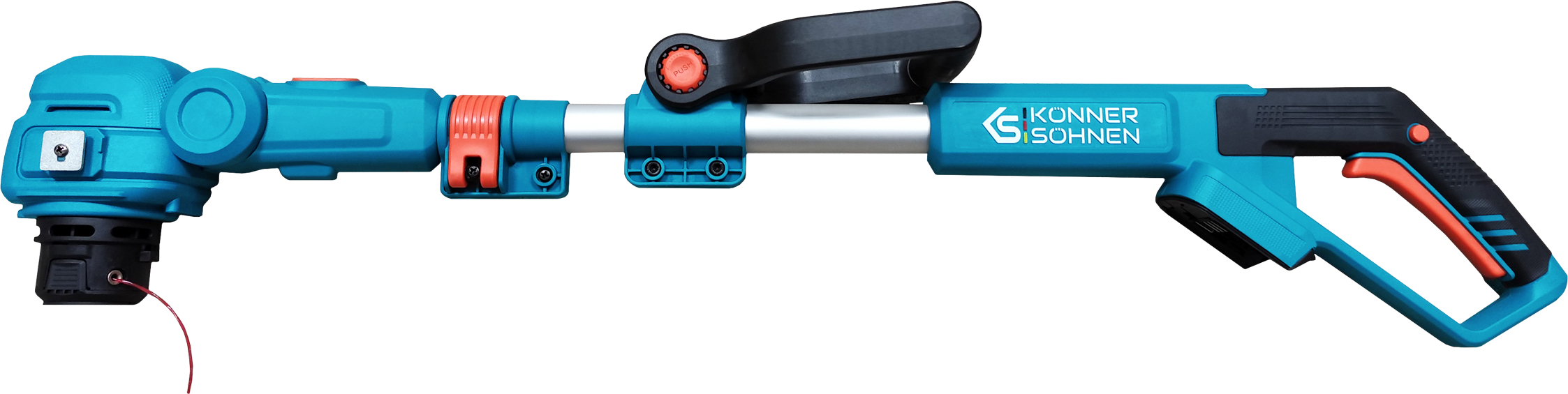 Тример садовий акумуляторний Konner&amp;Sohnen KS CST-20V 20В (без АКБ та ЗП), (KSCST-20V)фото