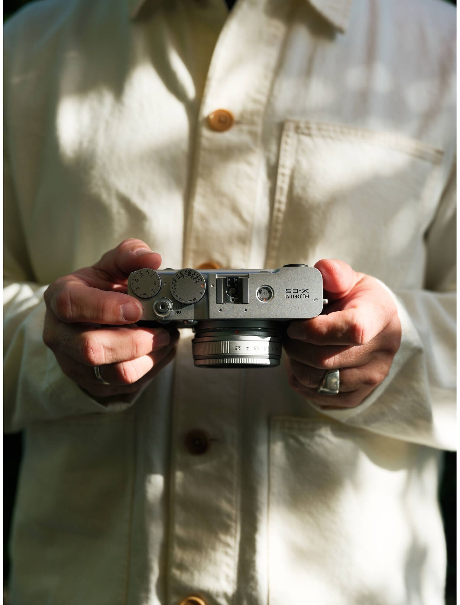 Фотоапарат FUJIFILM X-E5 Body Silver (16949521)фото15