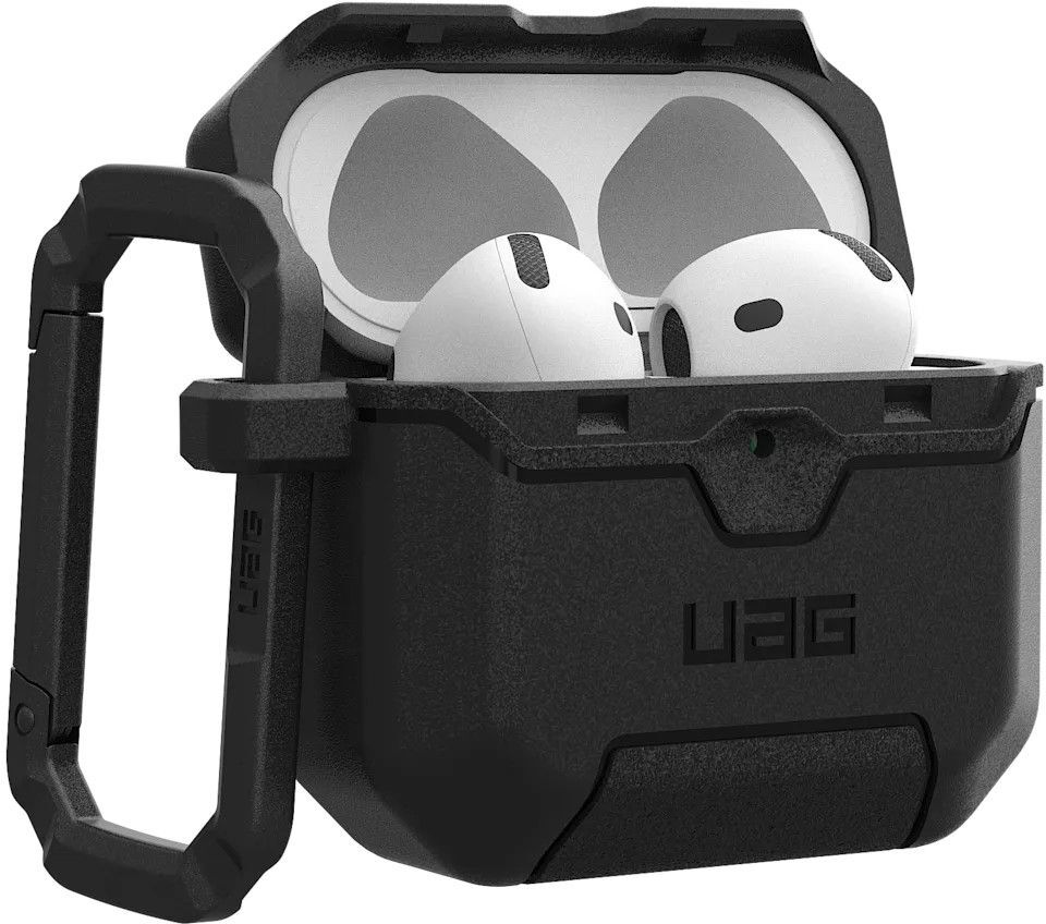 Чохол UAG для AirPods (Gen 4, 2024) Scout Black (104130114040)фото3
