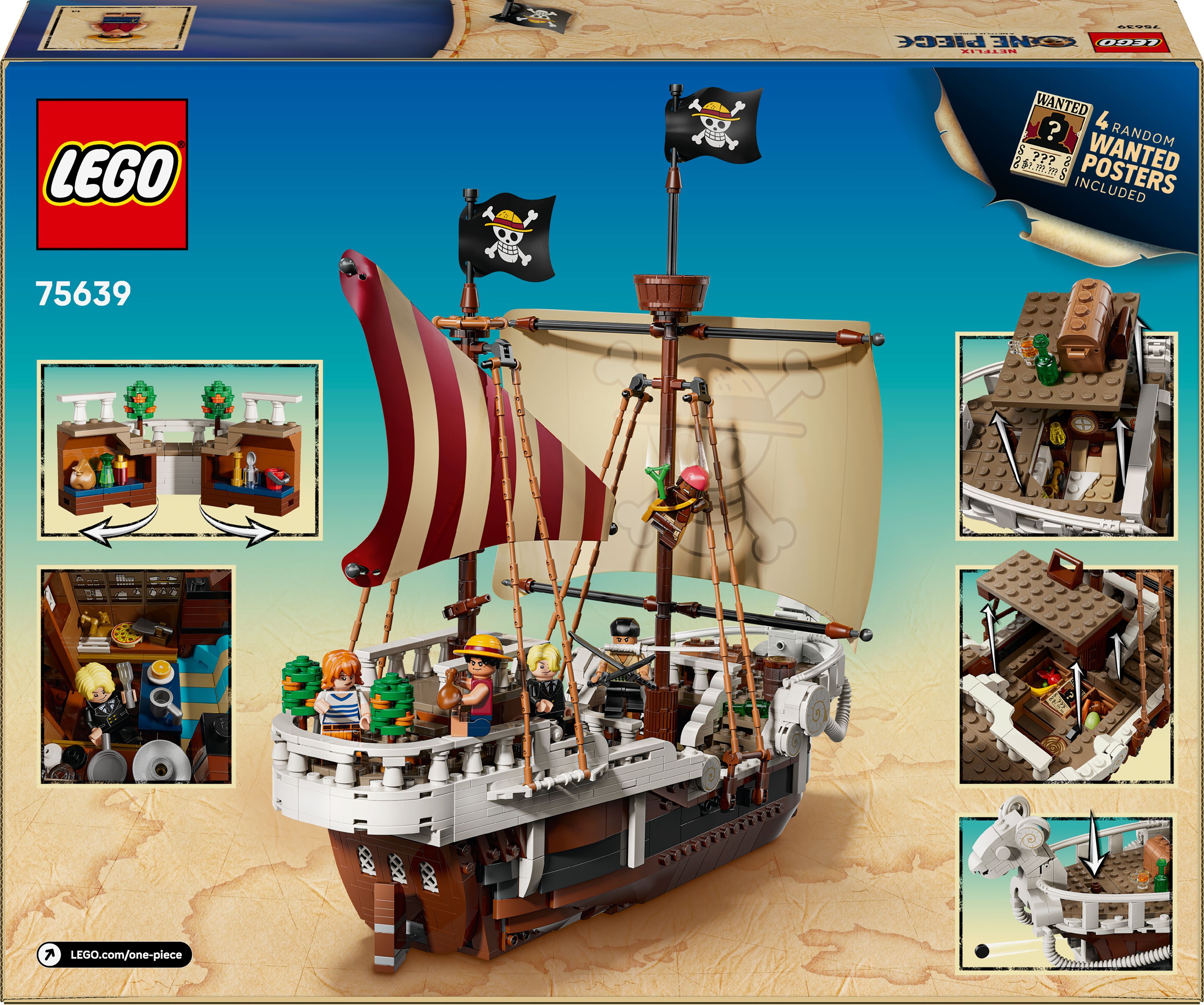 LEGO 75639 ONE PIECE Піратський корабель «Всюдихідний Меррі»фото15