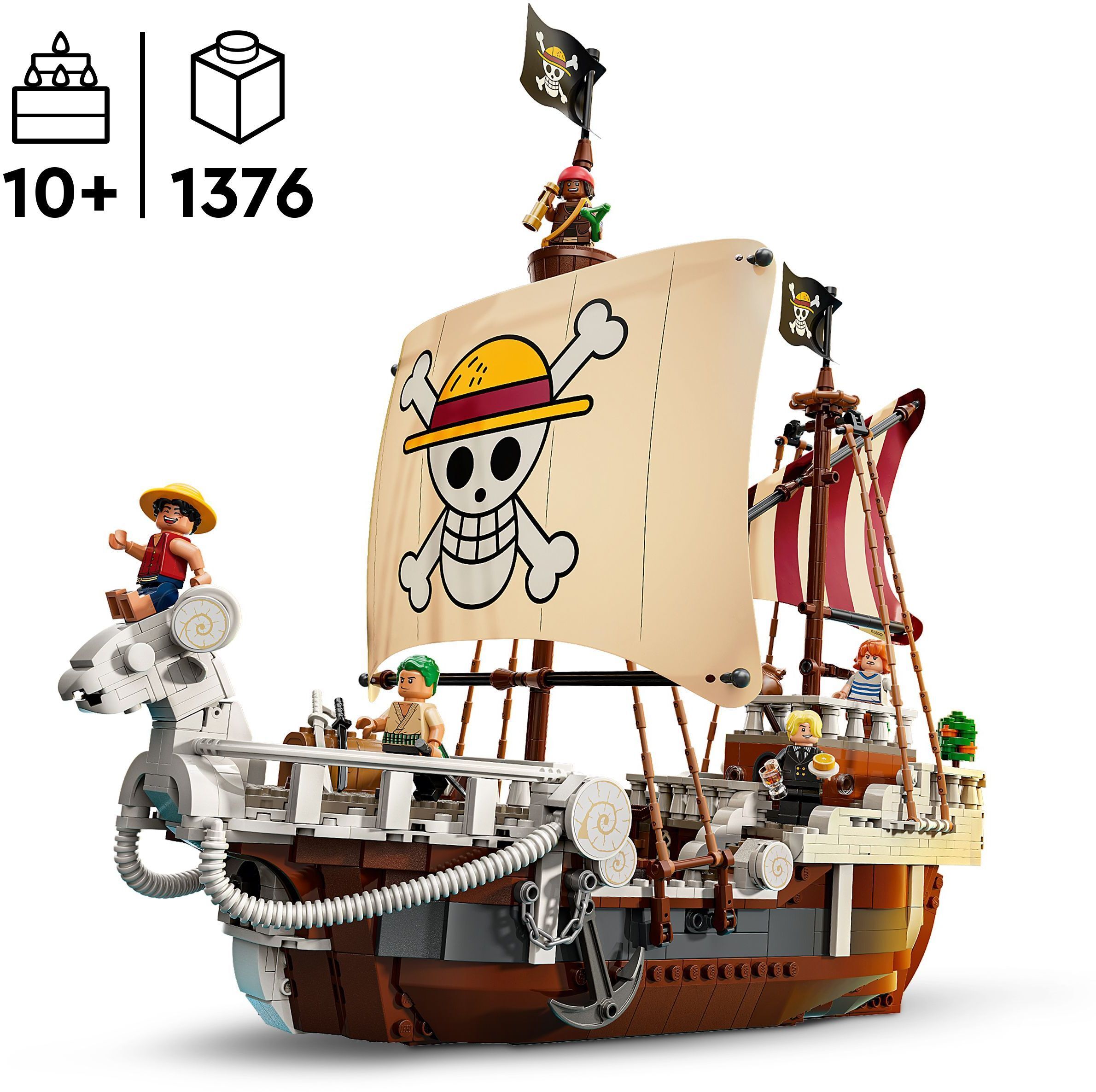 LEGO 75639 ONE PIECE Піратський корабель «Всюдихідний Меррі»фото2