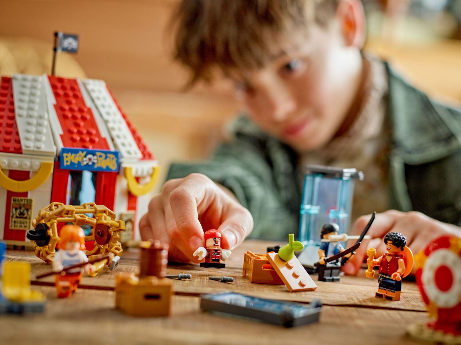 LEGO 75637 ONE PIECE Цирковая палатка клоуна Багги фото