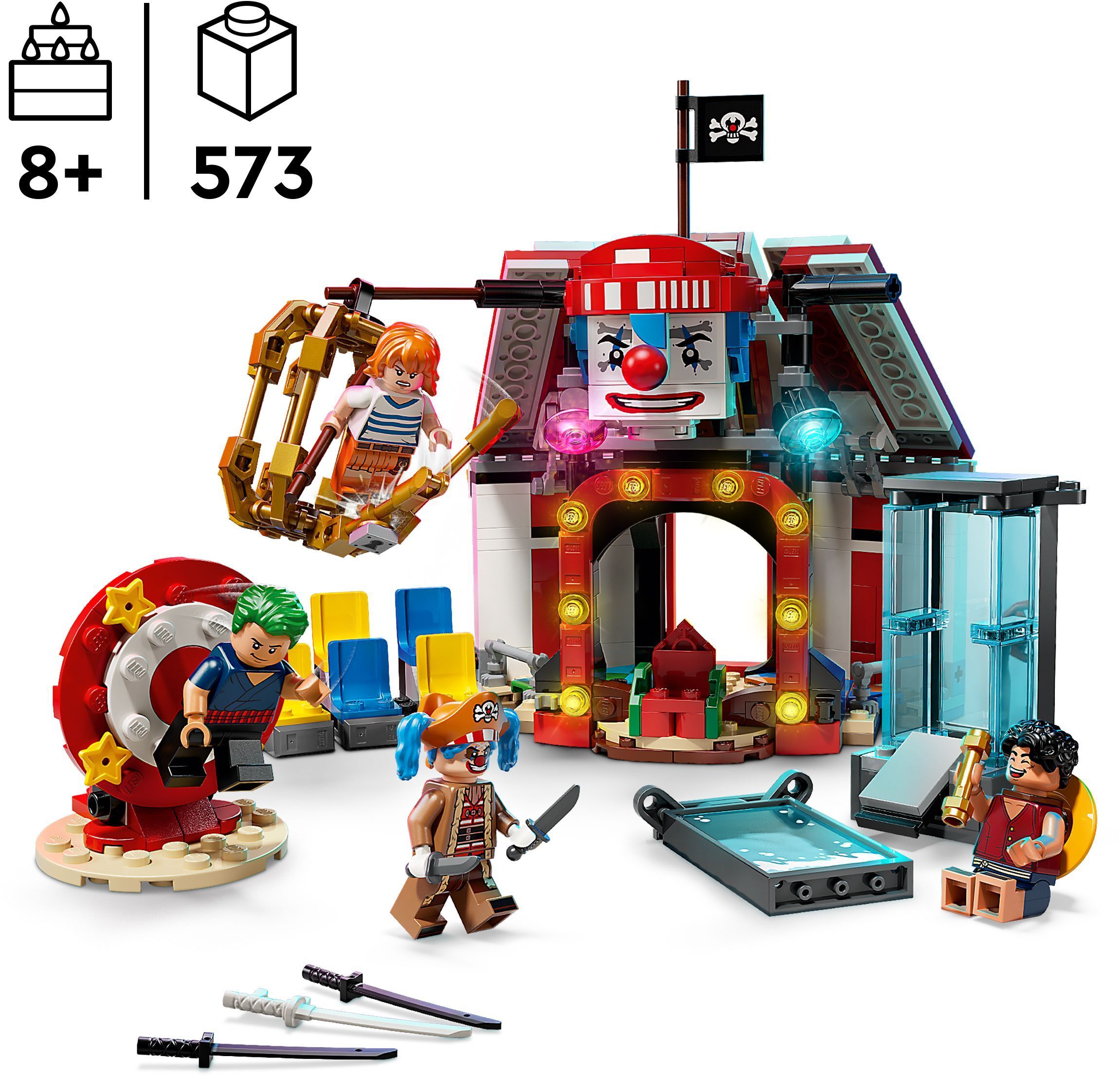LEGO 75637 ONE PIECE Цирковая палатка клоуна Багги фото 2