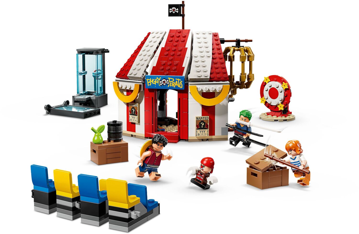 LEGO 75637 ONE PIECE Цирковая палатка клоуна Багги фото