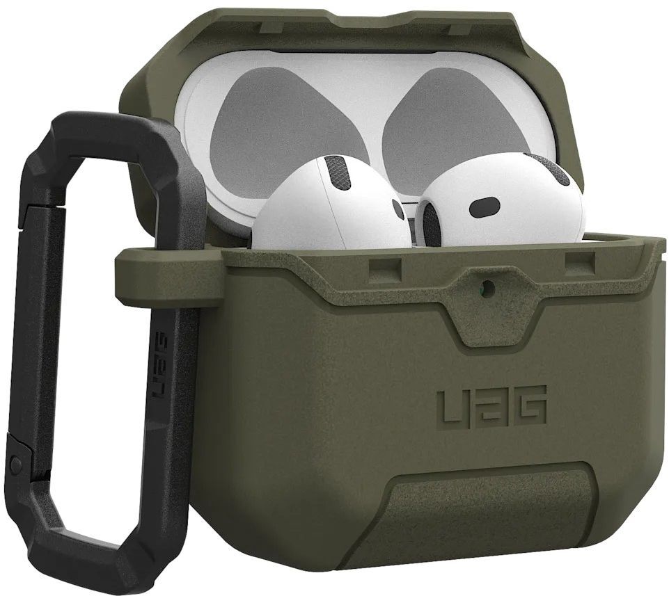 Чохол UAG для AirPods (Gen 4, 2024) Scout Olive Drab (104130117272)фото3