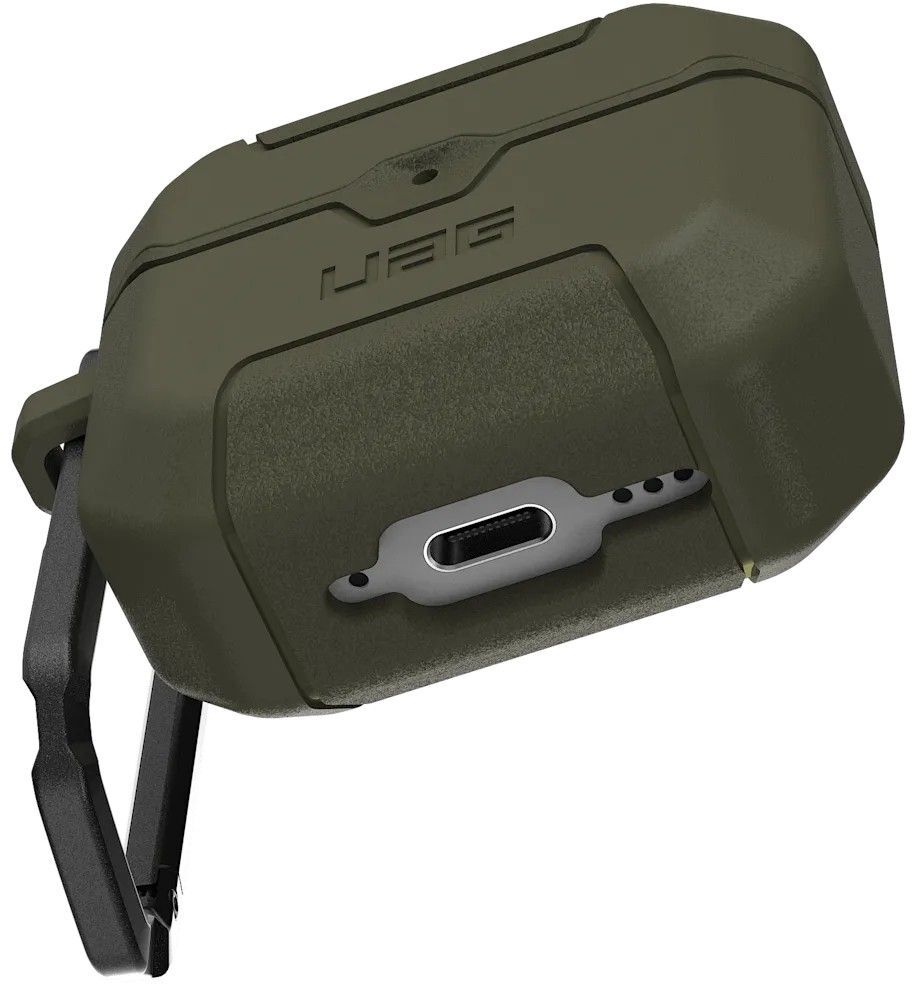 Чохол UAG для AirPods (Gen 4, 2024) Scout Olive Drab (104130117272)фото