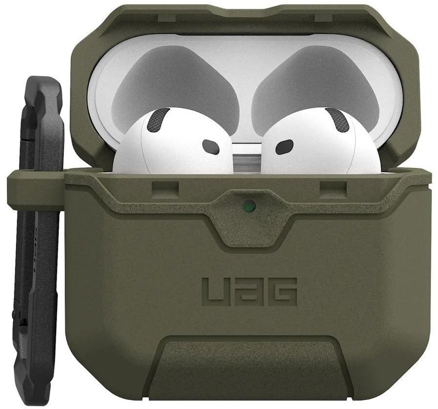 Чохол UAG для AirPods (Gen 4, 2024) Scout Olive Drab (104130117272)фото2
