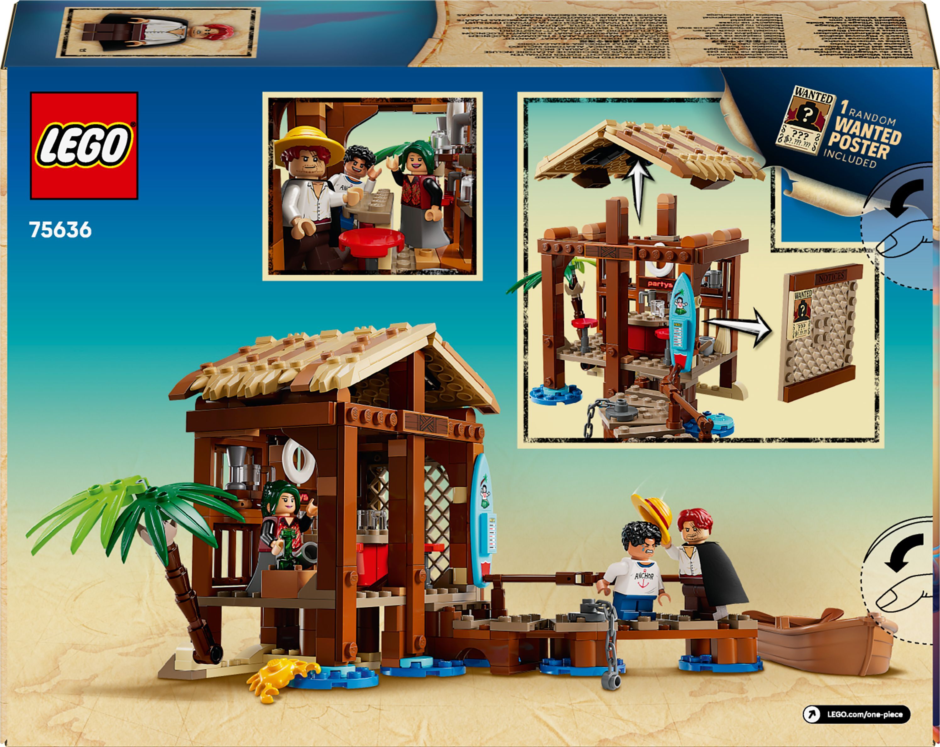 LEGO 75636 ONE PIECE Домик в поселке Ветряков фото 14