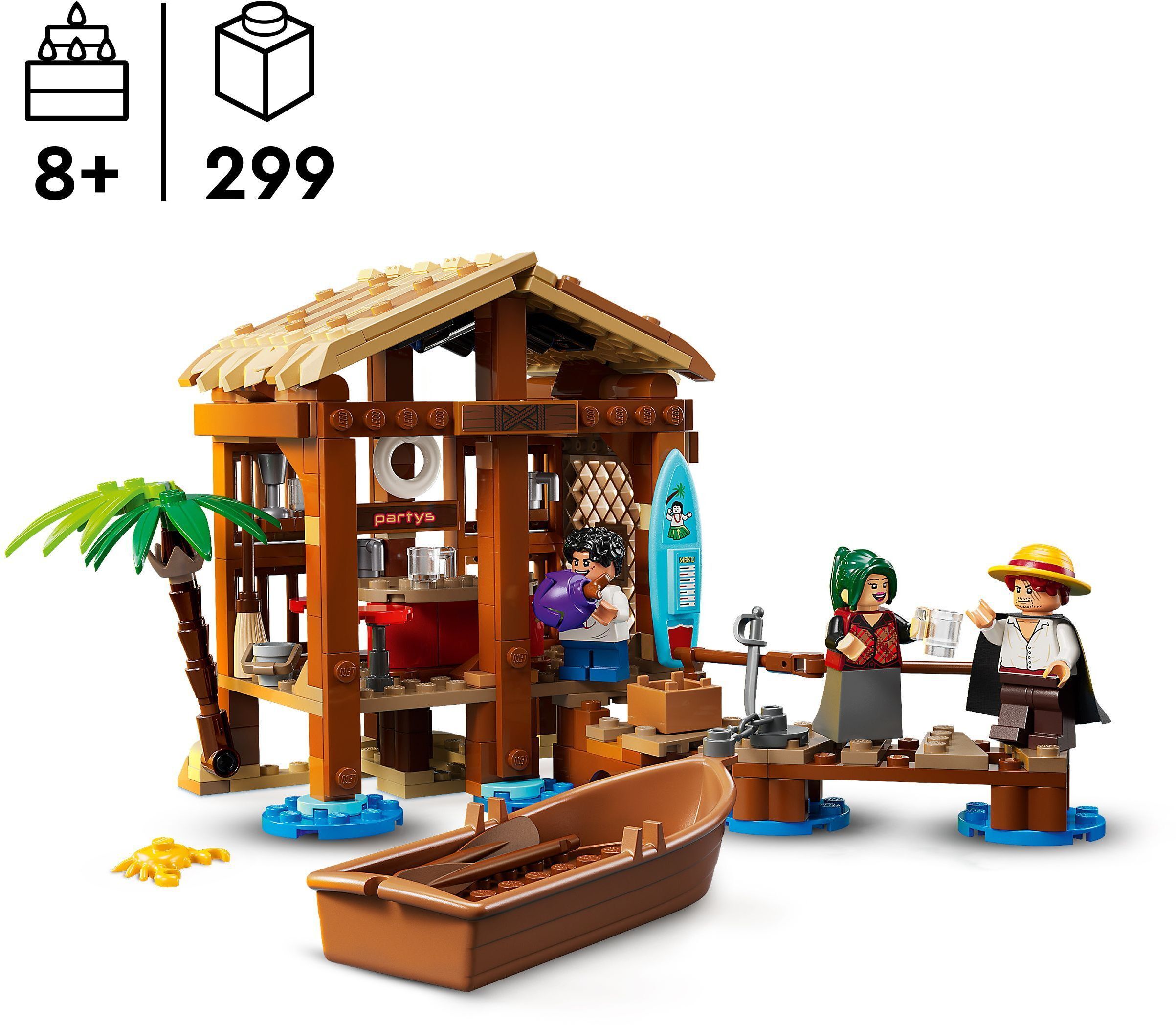LEGO 75636 ONE PIECE Домик в поселке Ветряков фото 2