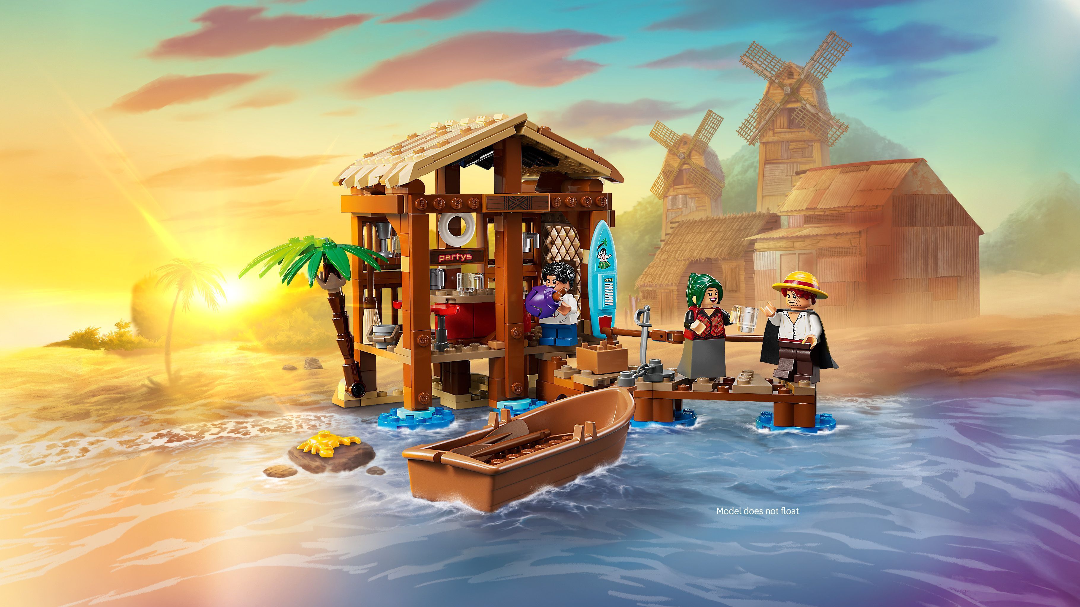 LEGO 75636 ONE PIECE Домик в поселке Ветряков фото 13