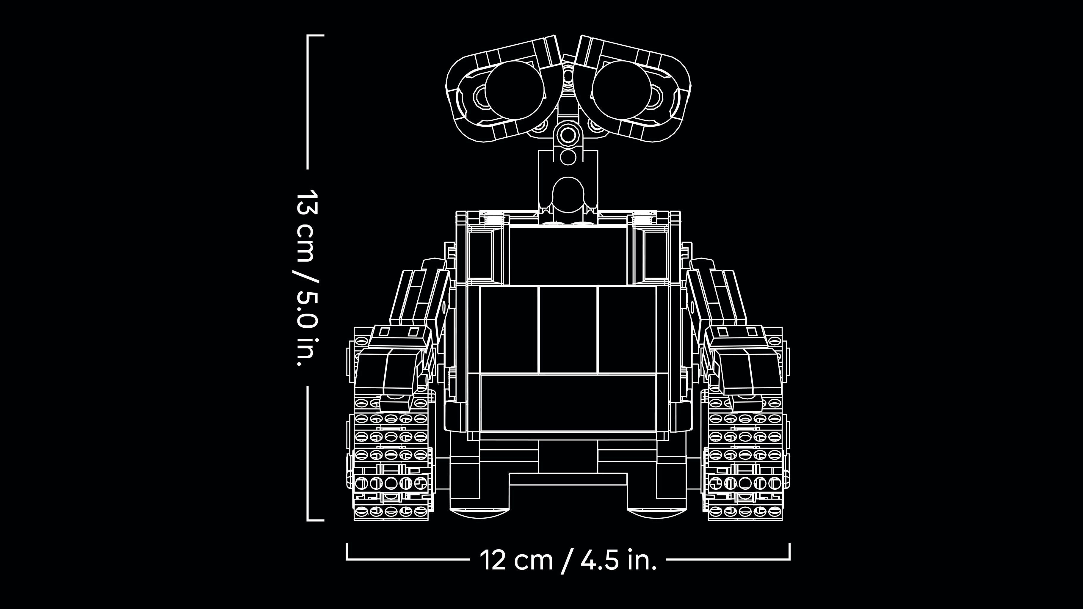 LEGO 43279 Disney Pixar ВАЛЛ·И и Ева фото 16