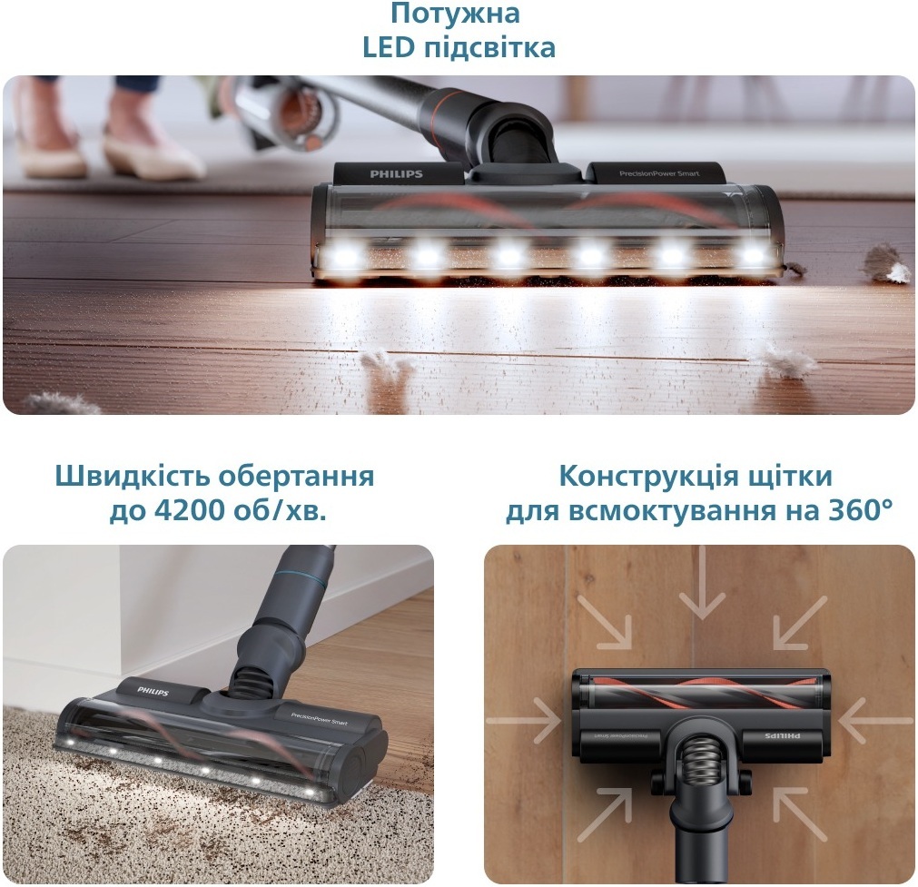 Акумуляторний пилосос Philips XC8057/01_SALEфото9