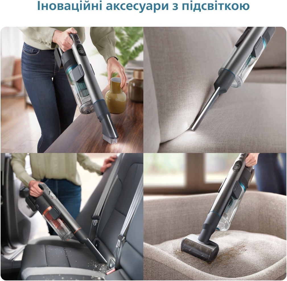 Акумуляторний пилосос Philips XC8057/01_SALEфото