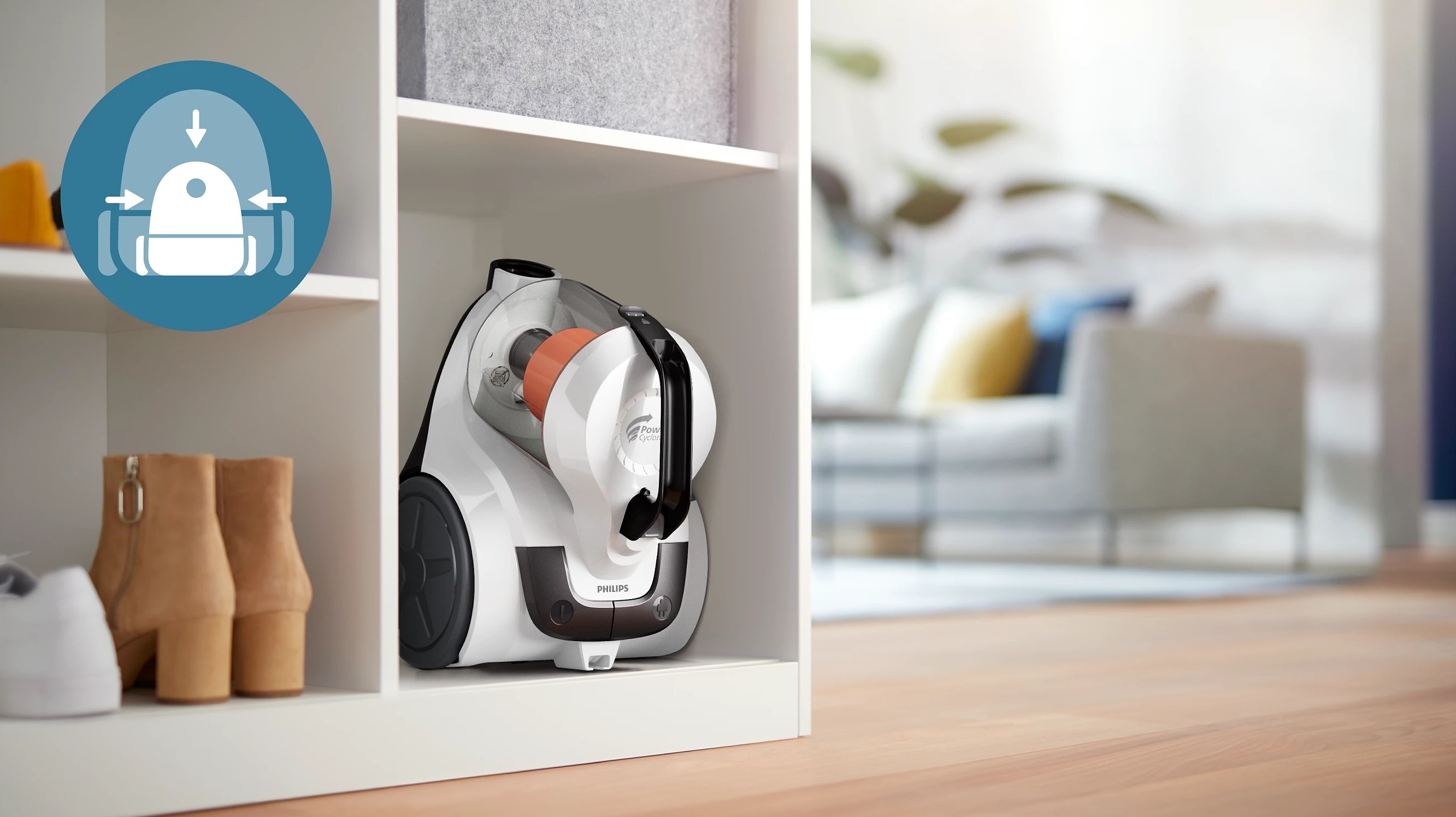 Пылесос без мешка Philips 1000 Series XB1111/10_SALE фото 
