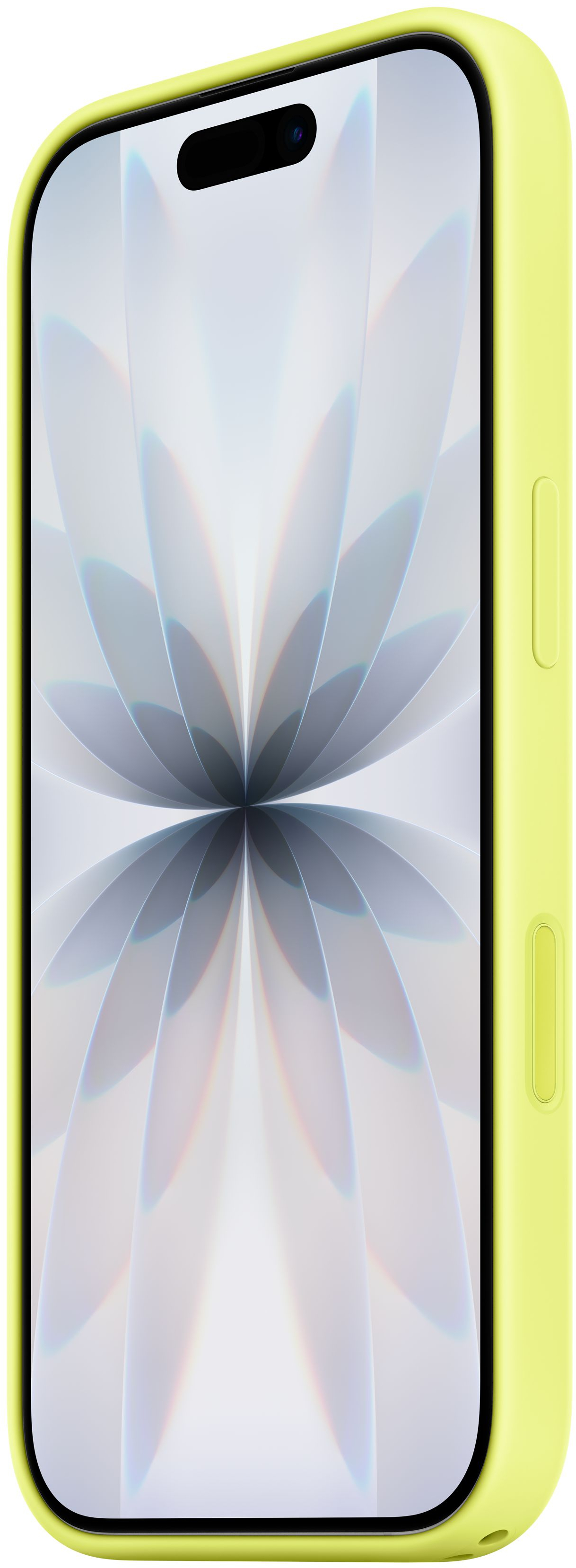 Чехол Apple для iPhone 17 Silicone Case with MagSafe Neon Yellow (MGEV4ZM/A) фото 6