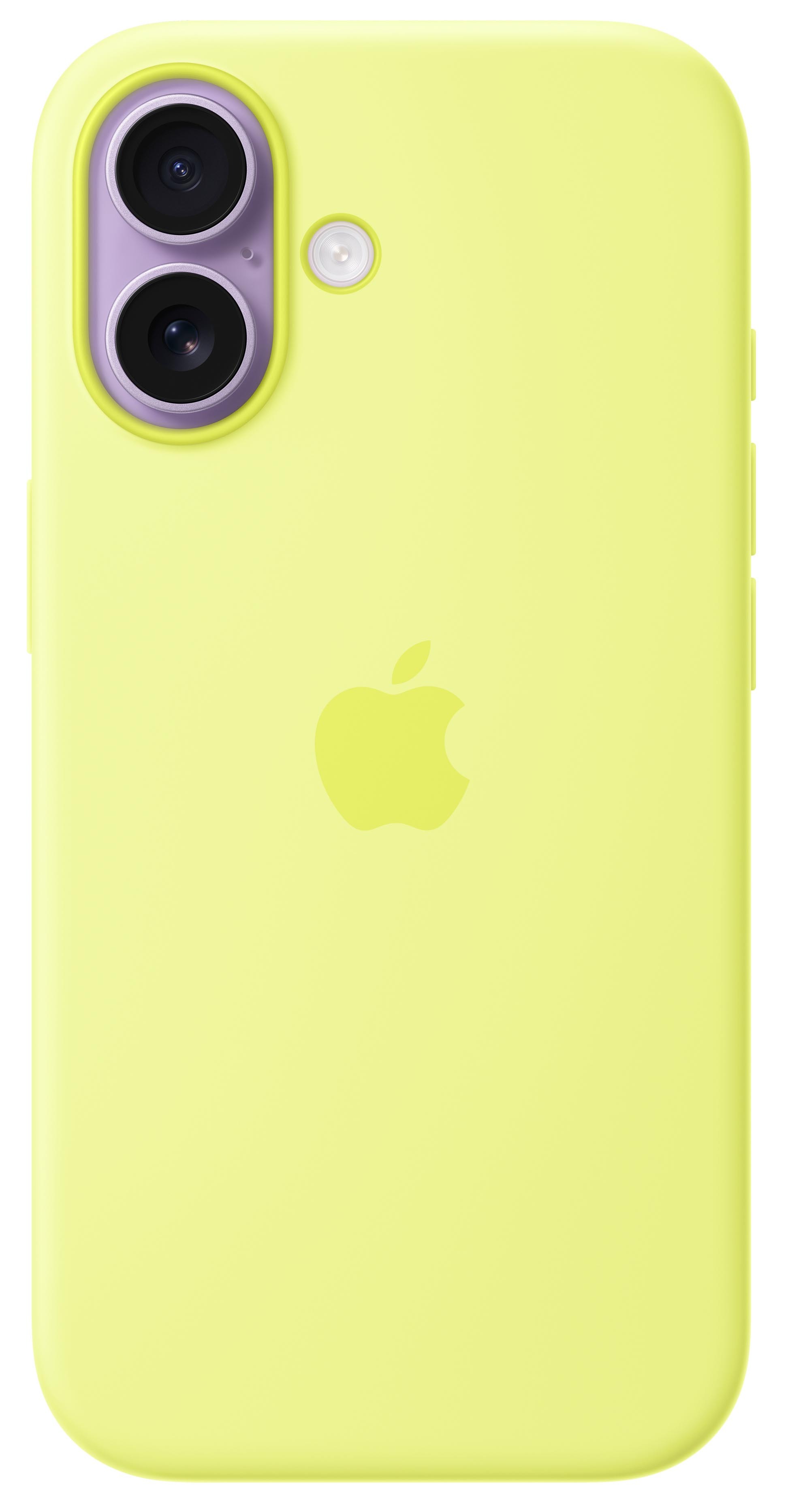 Чехол Apple для iPhone 17 Silicone Case with MagSafe Neon Yellow (MGEV4ZM/A) фото 4