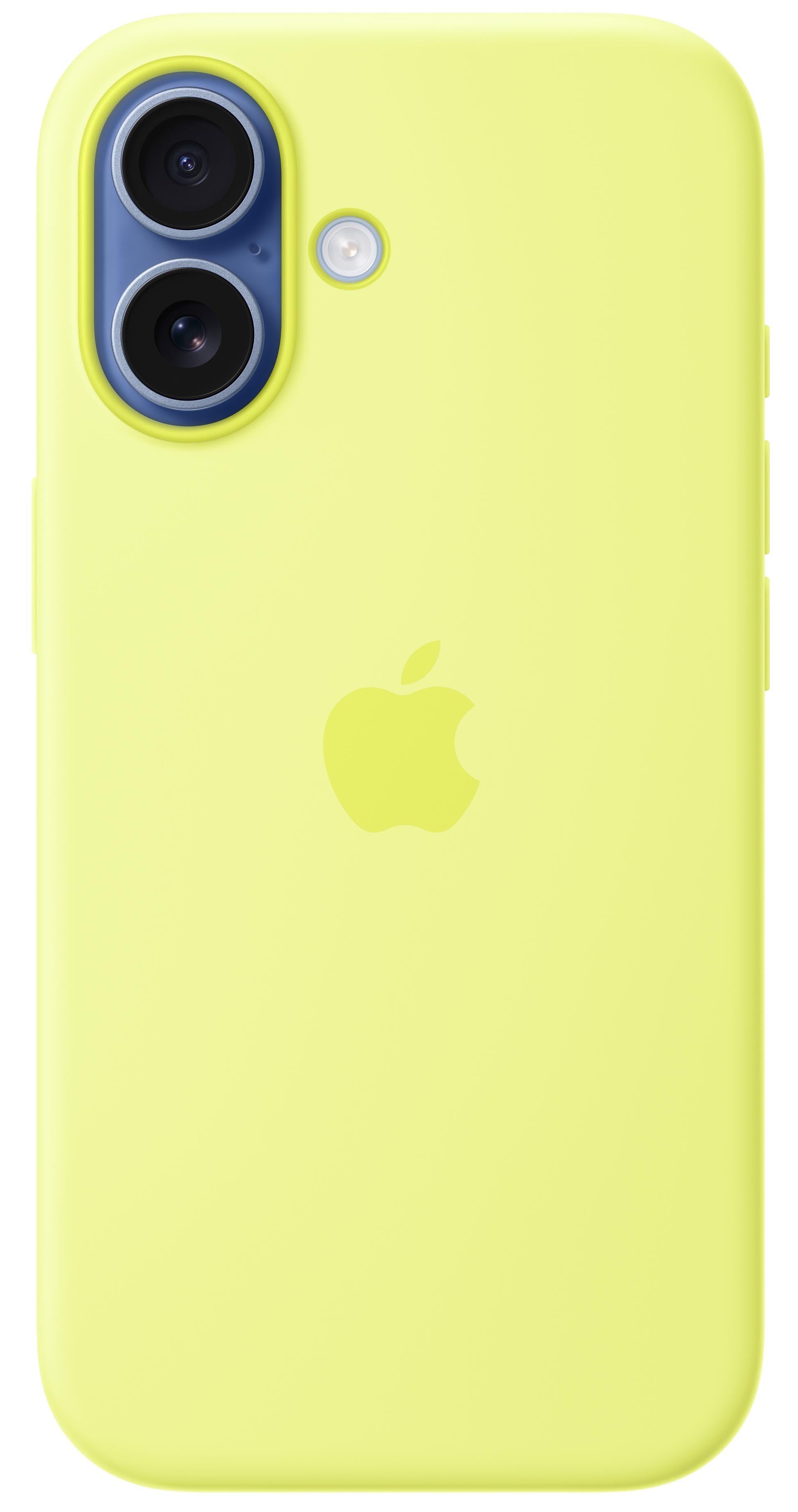 Чехол Apple для iPhone 17 Silicone Case with MagSafe Neon Yellow (MGEV4ZM/A) фото 3