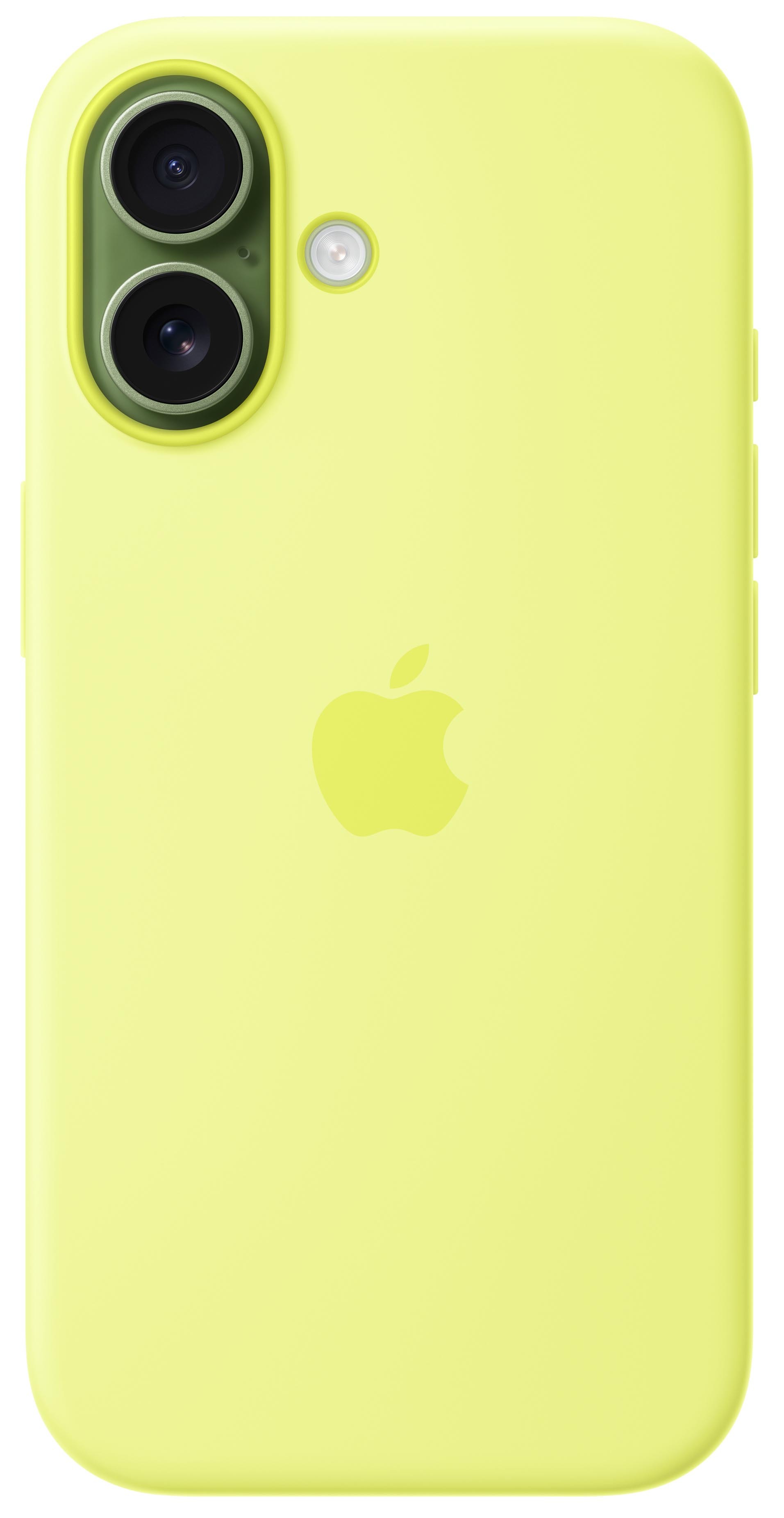 Чехол Apple для iPhone 17 Silicone Case with MagSafe Neon Yellow (MGEV4ZM/A) фото 5
