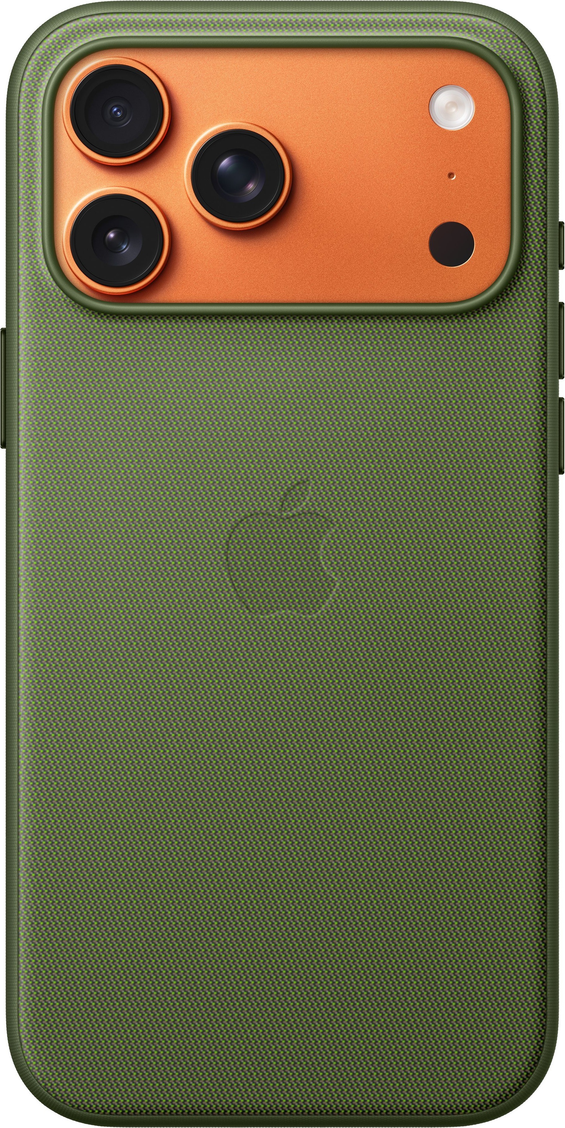 Чехол Apple для iPhone 17 Pro Max TechWoven Case with MagSafe Green (MGFD4ZM/A) фото 