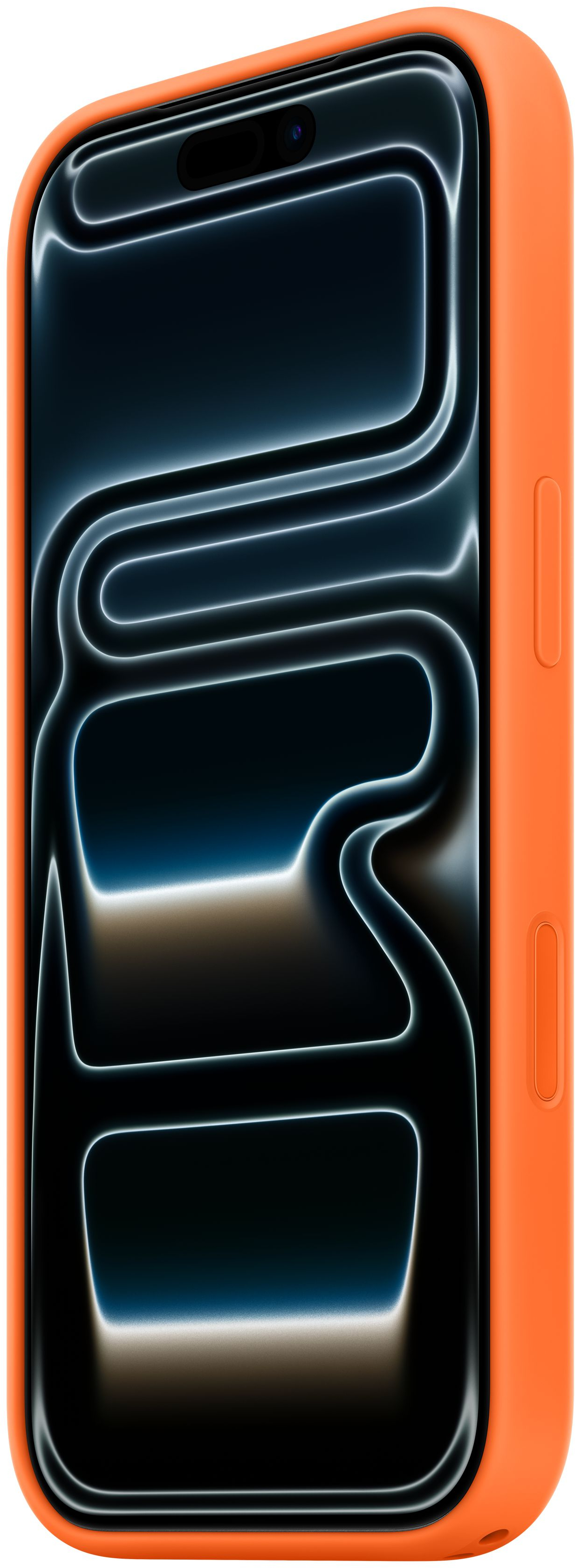 Чехол Apple для iPhone 17 Pro Silicone Case with MagSafe Orange (MGFE4ZM/A) фото 