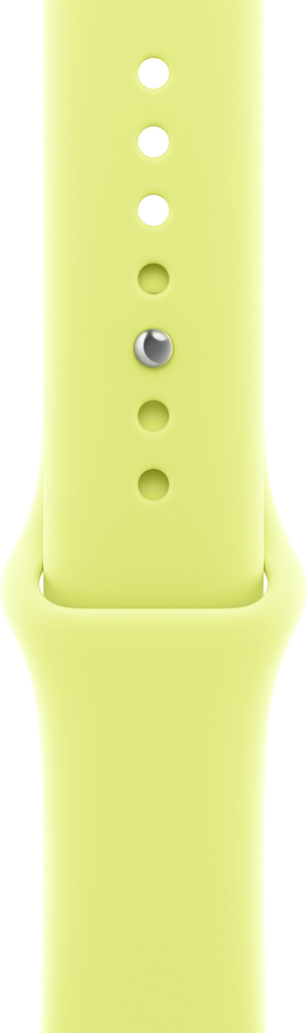 Ремешок Аpple Watch 46mm Neon Yellow Sport Band M/L (MFGW4ZM/A) фото 