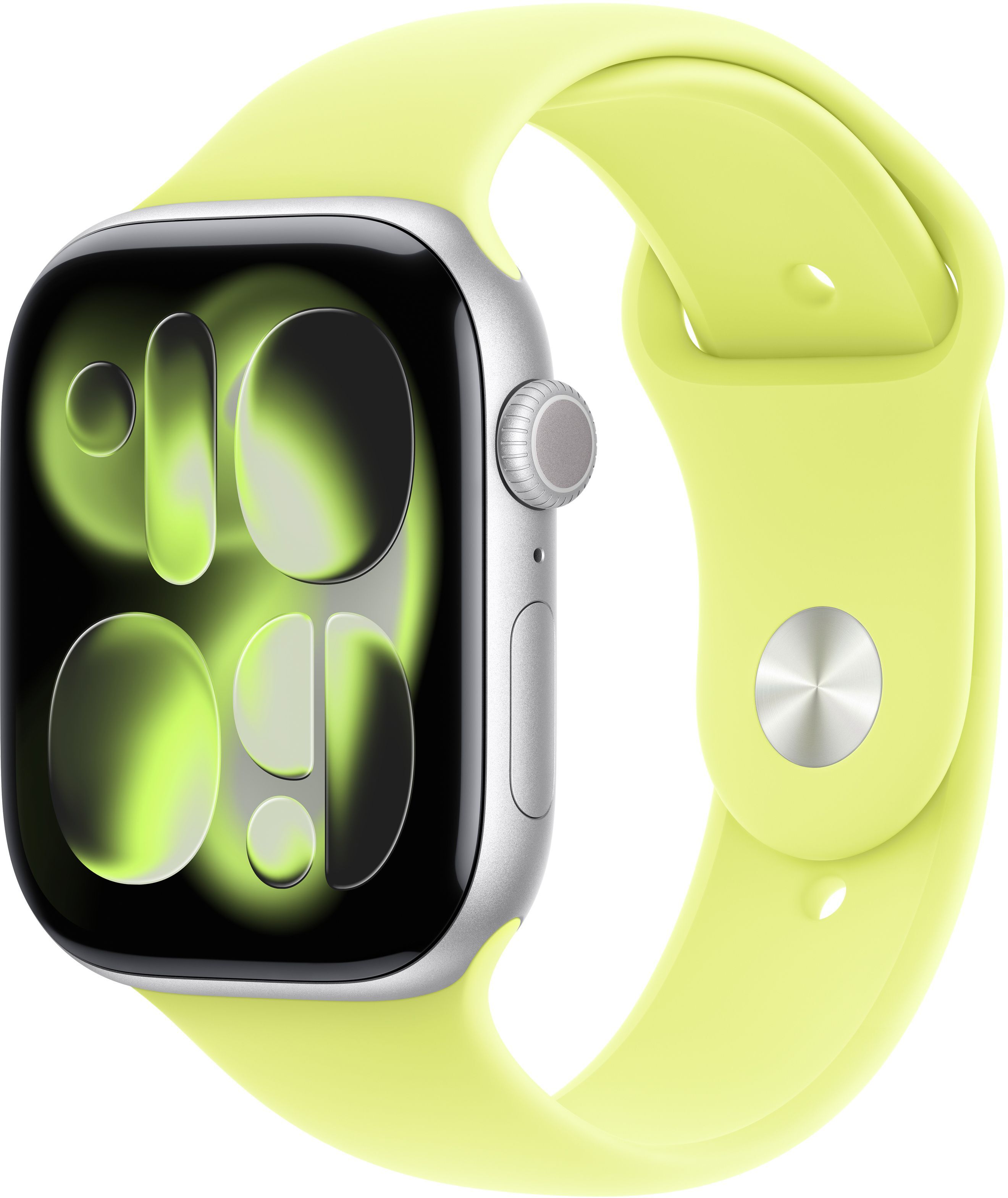 Ремешок Аpple Watch 46mm Neon Yellow Sport Band M/L (MFGW4ZM/A) фото 