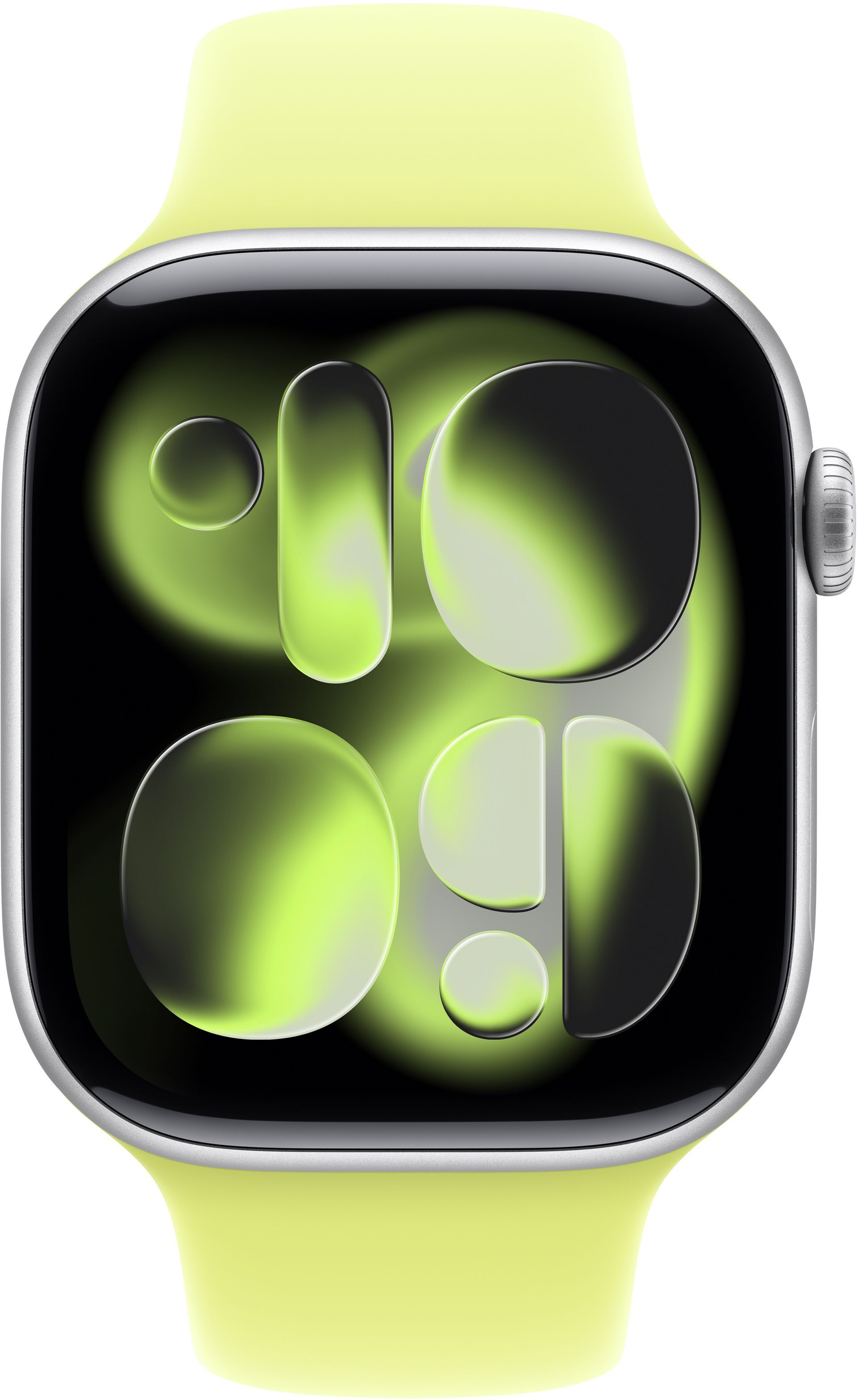 Ремешок Аpple Watch 46mm Neon Yellow Sport Band M/L (MFGW4ZM/A) фото 