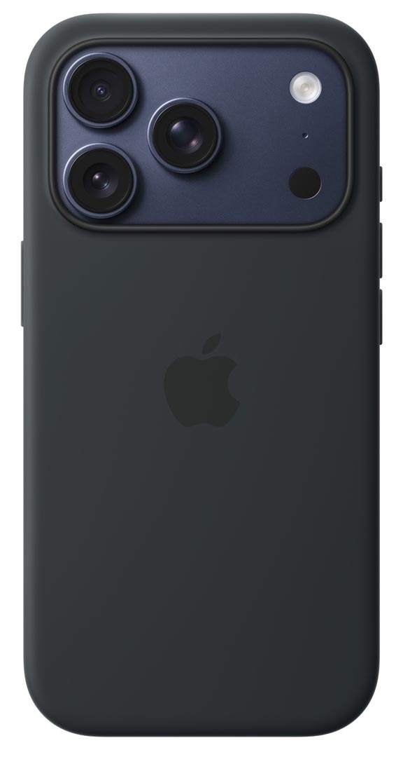 Чехол Apple для iPhone 17 Pro Silicone Case with MagSafe Black (MGFK4ZM/A) фото 