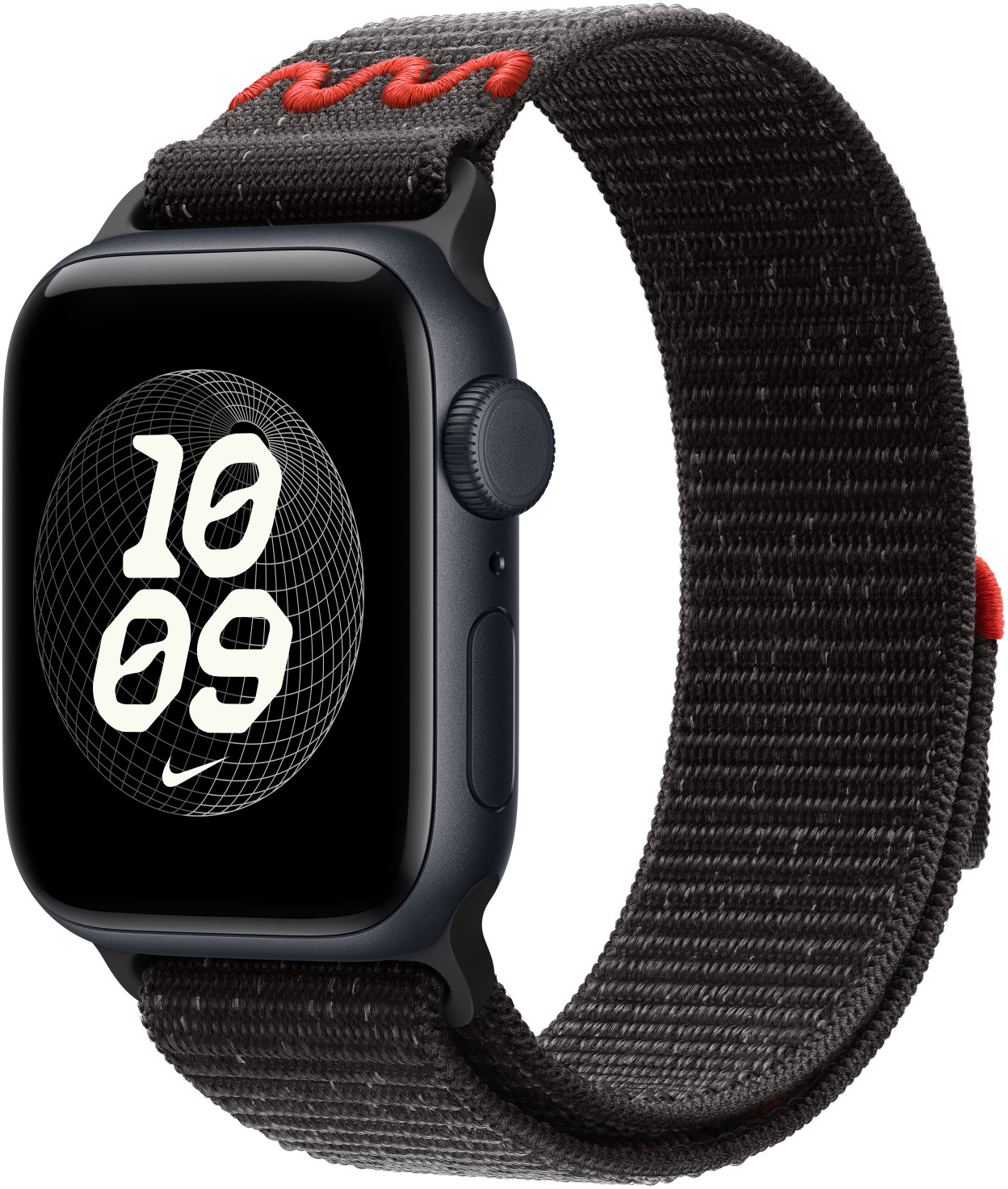 Ремінець Аpple Watch 40mm Midnight Black Nike Sport Loop (MGCP4ZM/A)фото3