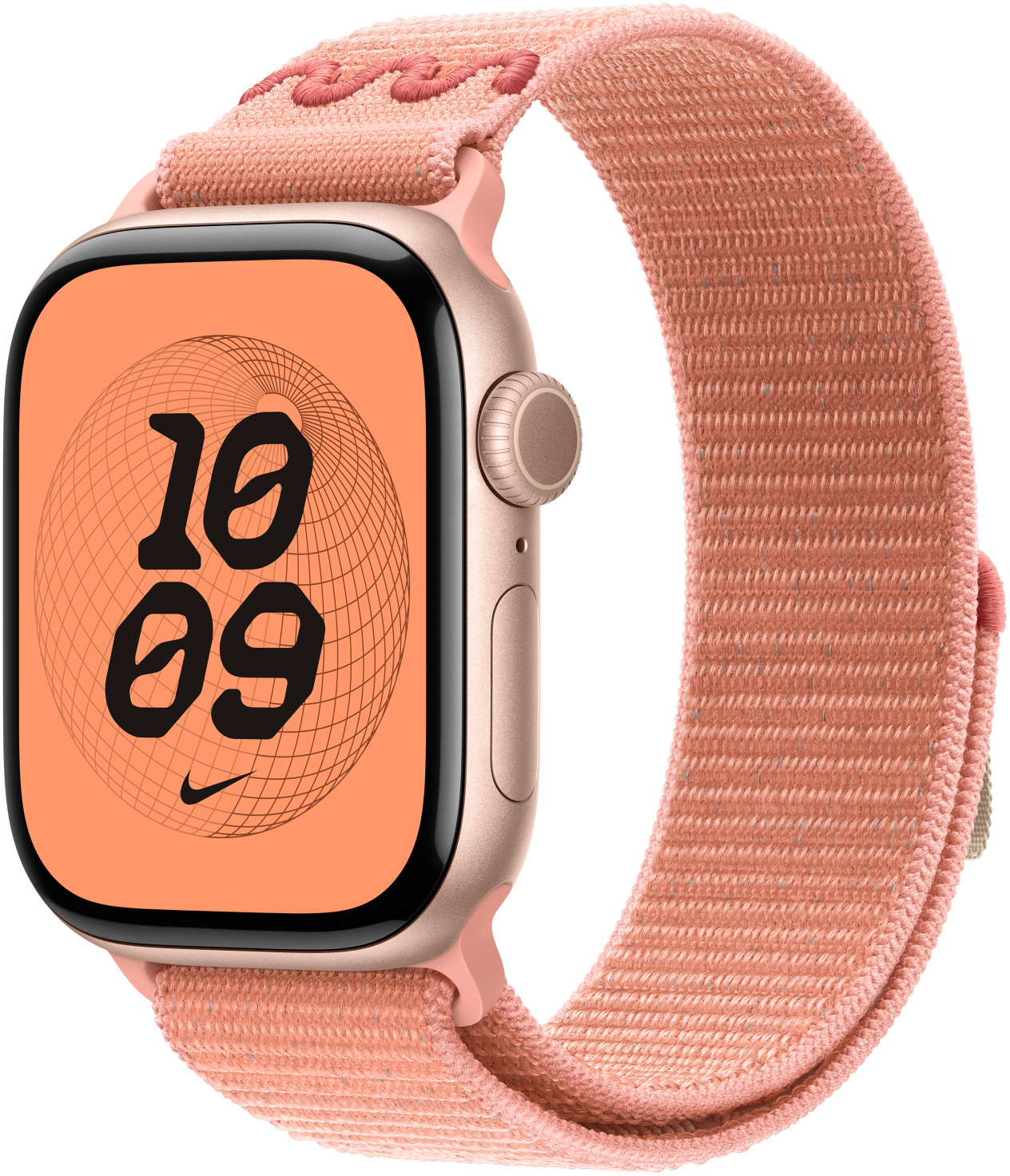 Ремешок Аpple Watch 42mm Alpenglow Pink Nike Sport Loop (MGD04ZM/A) фото 3