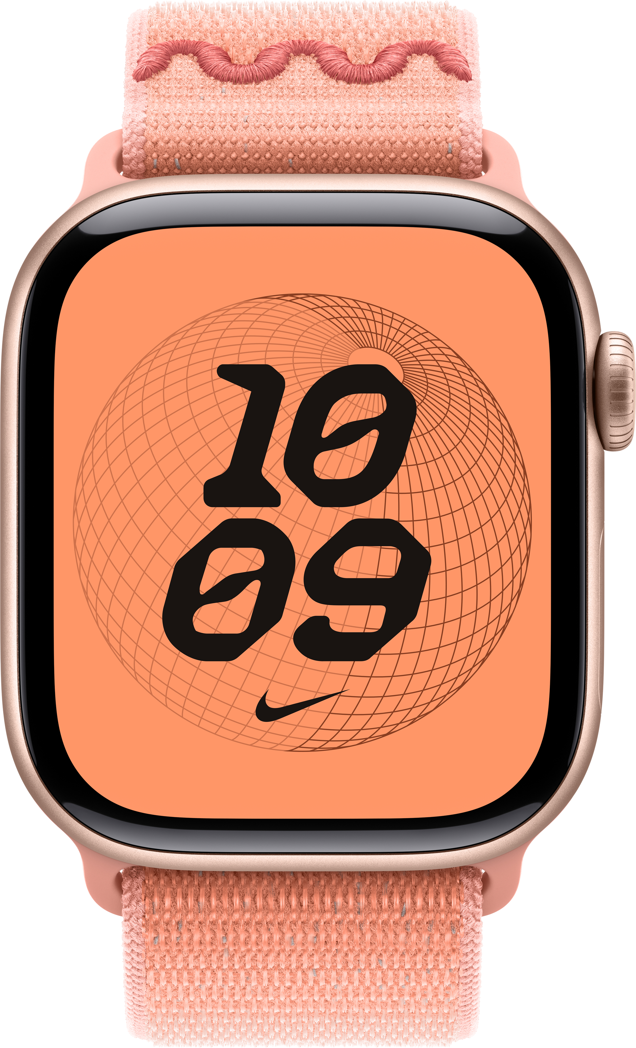 Ремешок Аpple Watch 42mm Alpenglow Pink Nike Sport Loop (MGD04ZM/A) фото 4