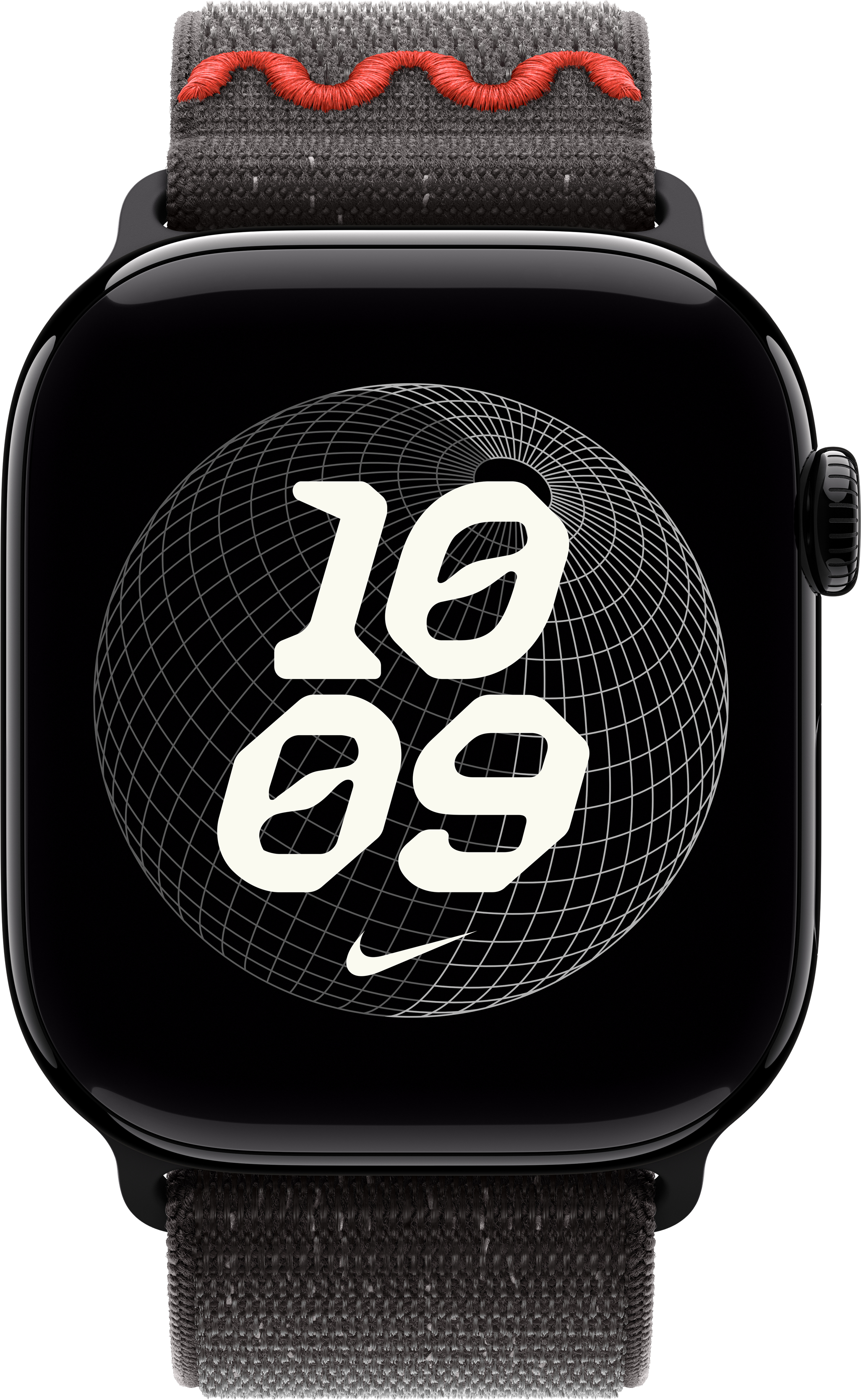 Ремінець Аpple Watch 46mm Midnight Black Nike Sport Loop (MGD34ZM/A)фото4