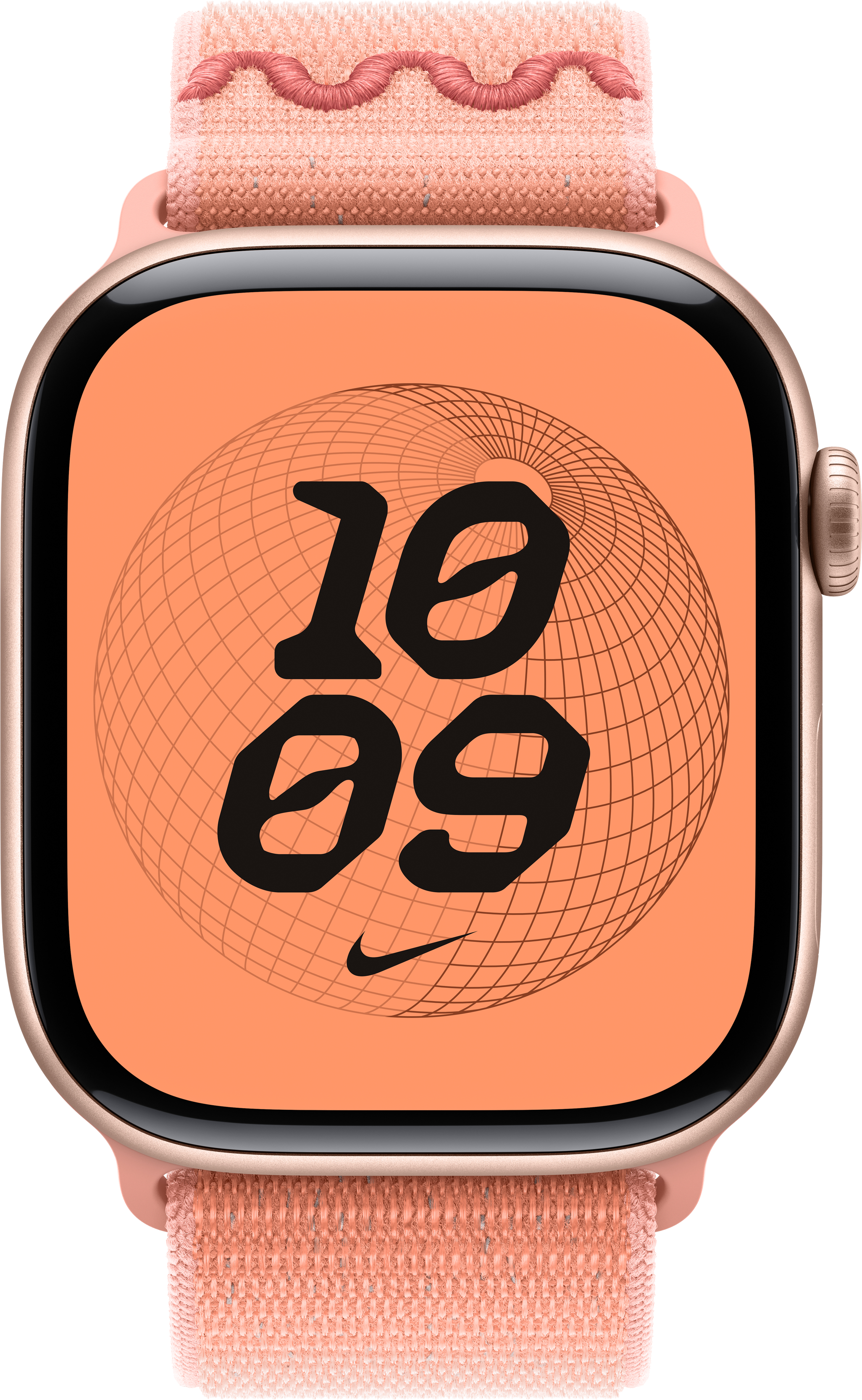 Ремешок Аpple Watch 46mm Alpenglow Pink Nike Sport Loop (MGD54ZM/A) фото 4