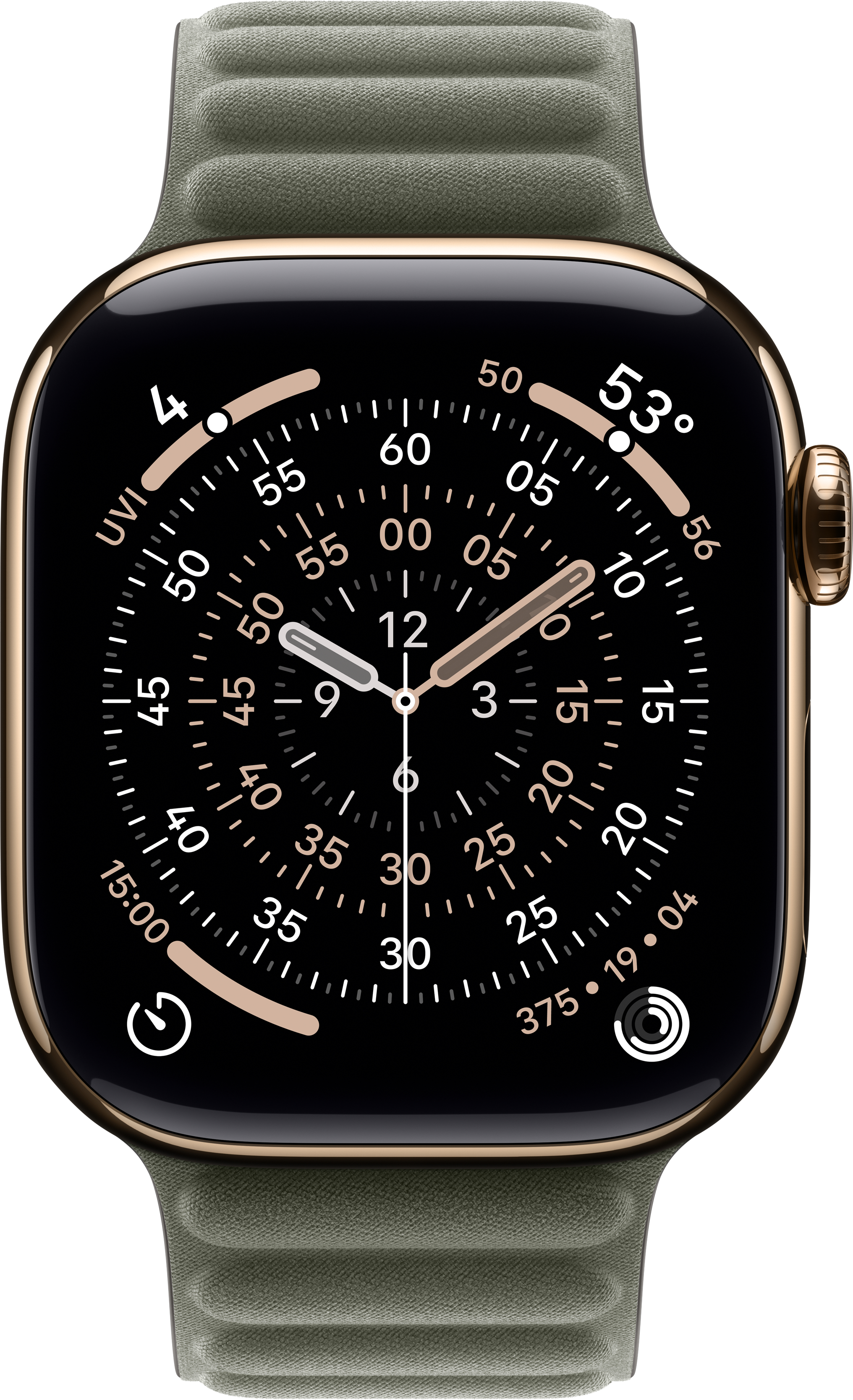 Ремешок Аpple Watch 42mm Sage Gray Magnetic Link M/L (MGDE4ZM/A) фото 4