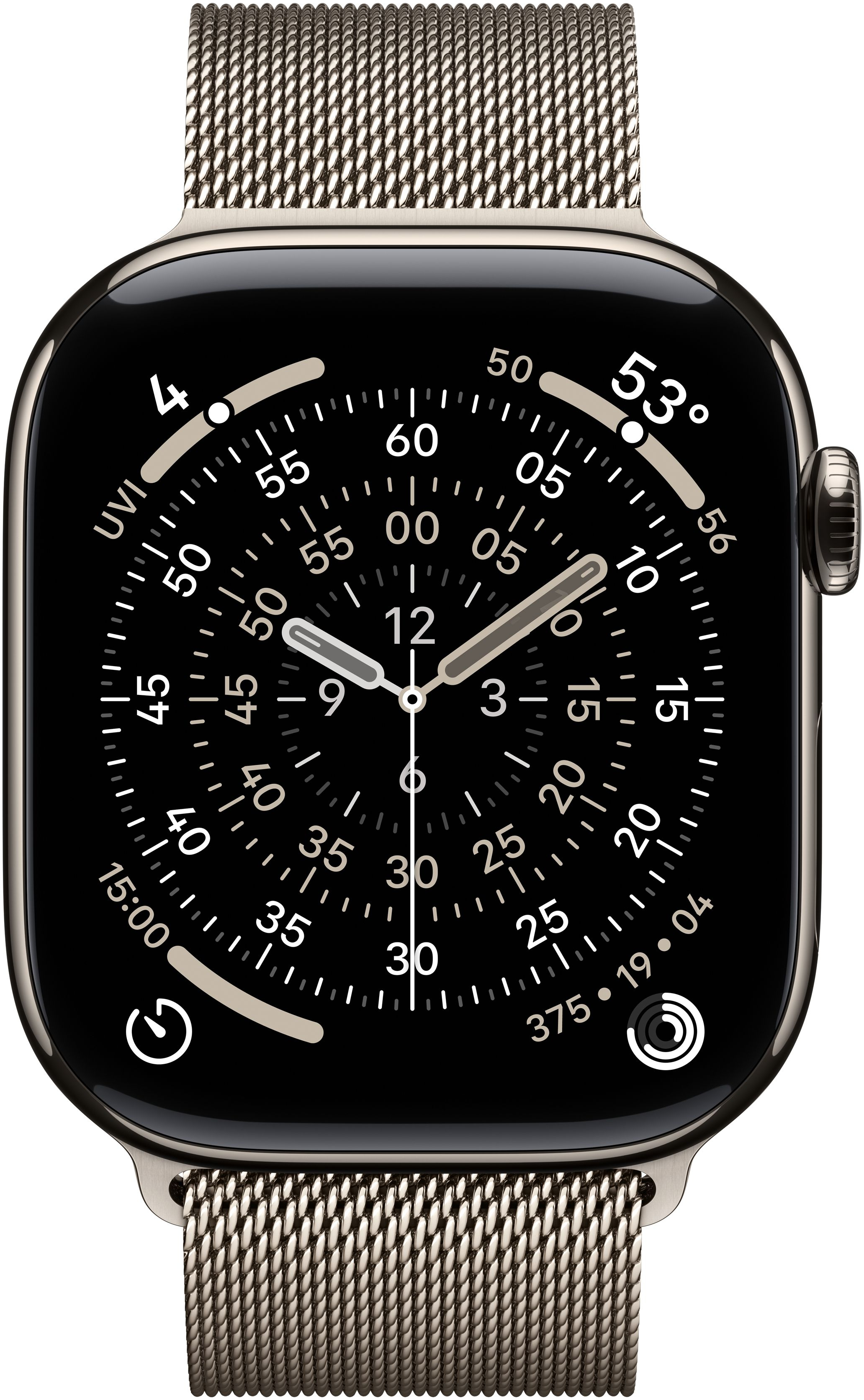 Ремешок Аpple Watch 46mm Natural Milanese Loop - M/L (MGJ34ZM/A) фото 4